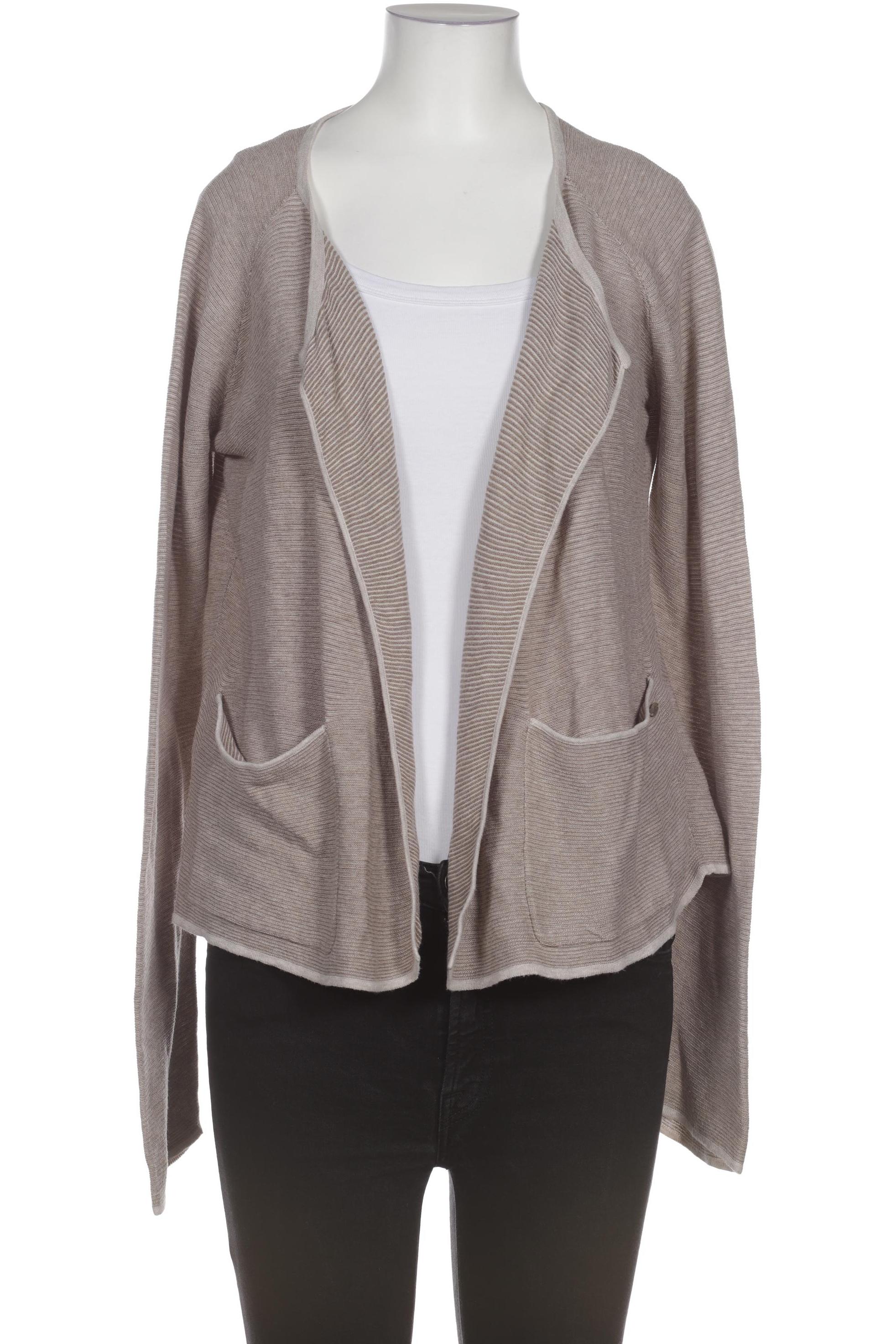 

hessnatur Damen Strickjacke, beige, Gr. 38