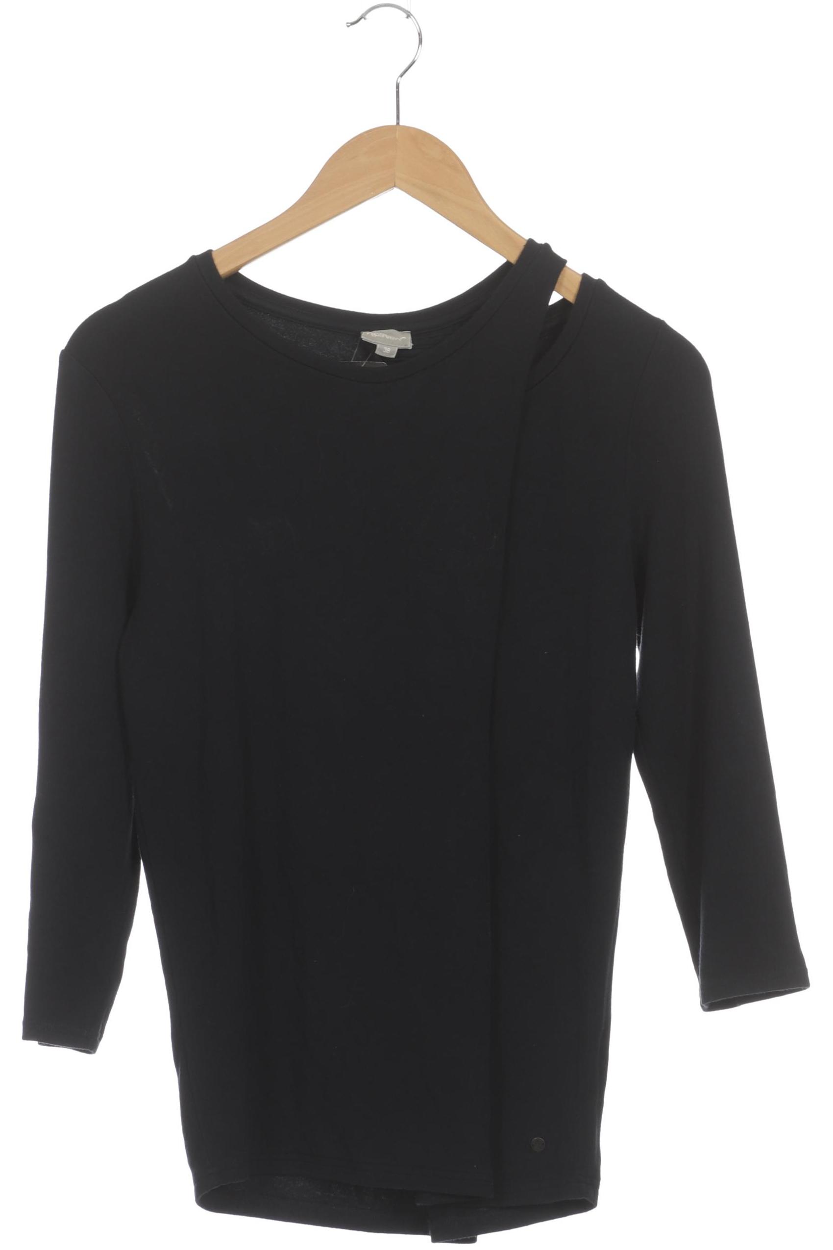 

hessnatur Damen Langarmshirt, blau, Gr. 38