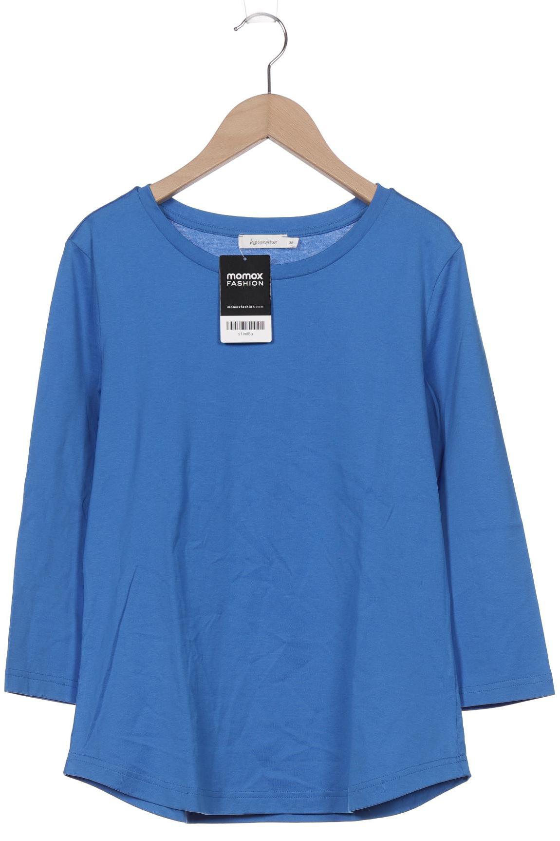 

Hess Natur Damen Langarmshirt, blau