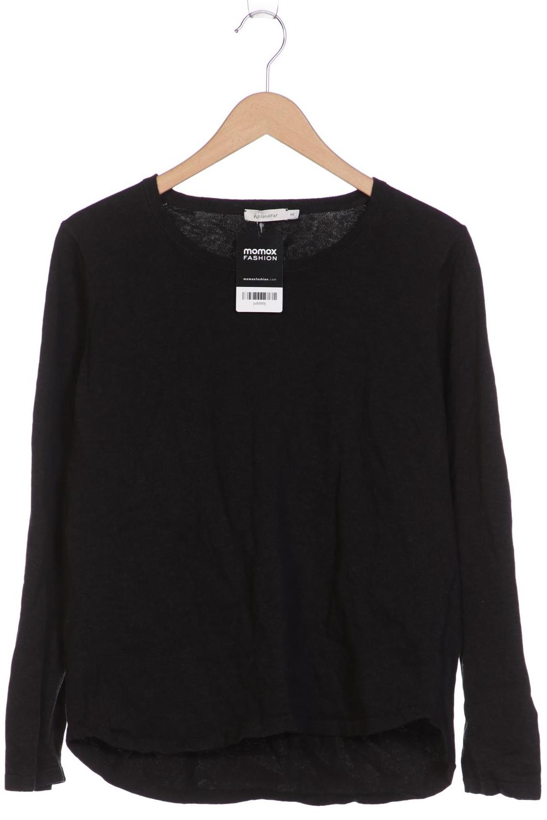 

hessnatur Damen Pullover, schwarz