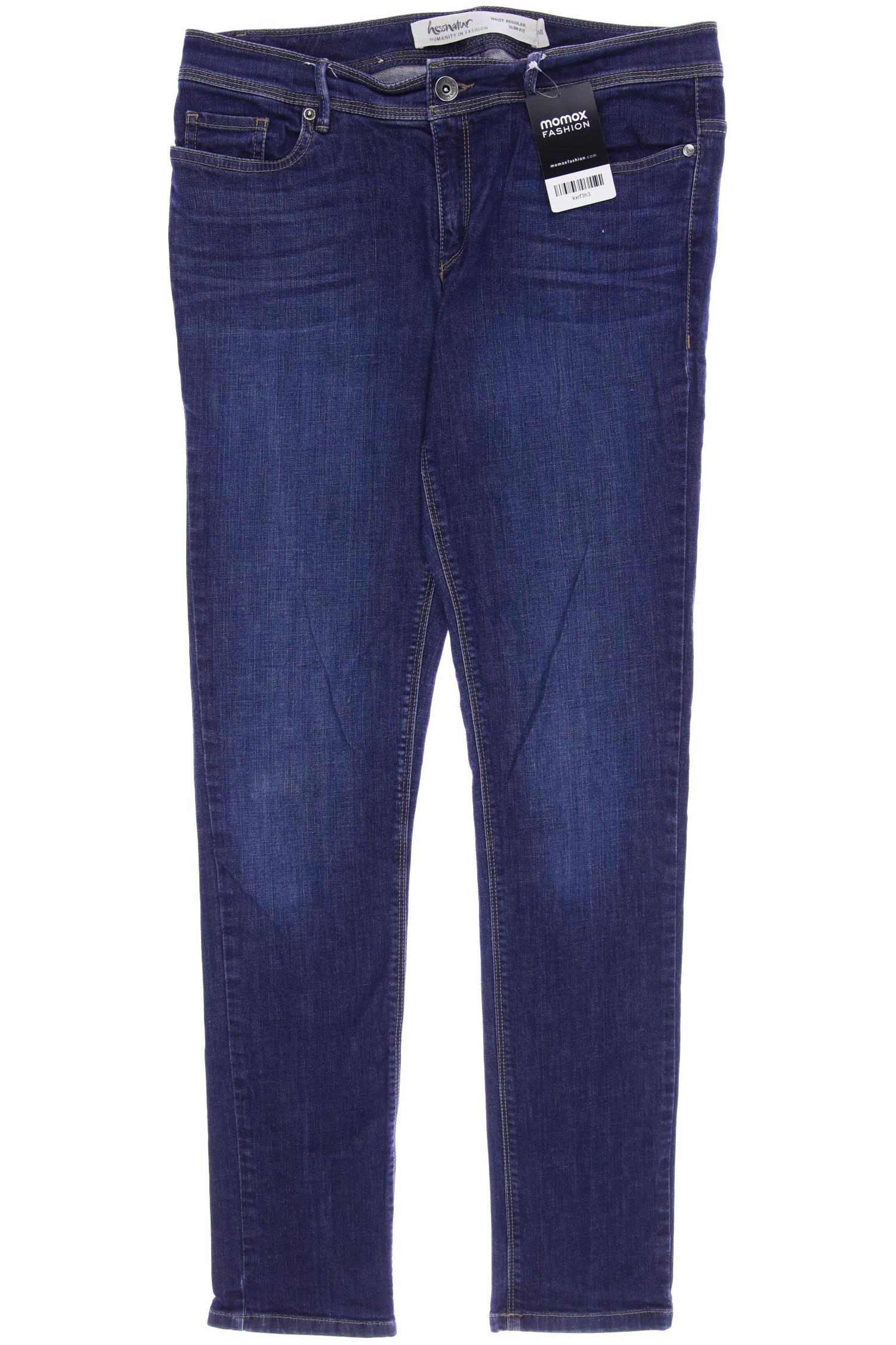 

Hess Natur Damen Jeans, marineblau