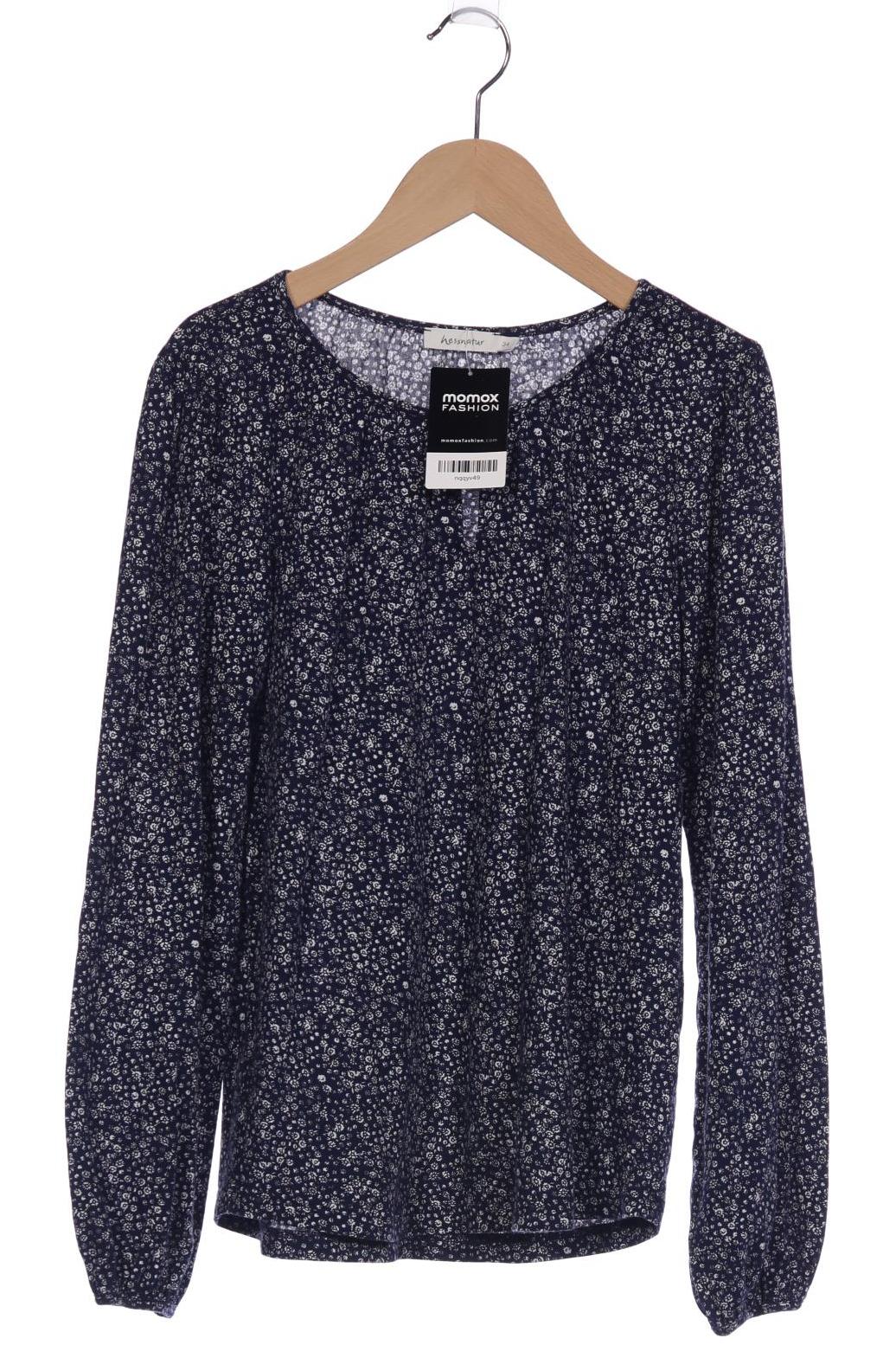 

Hess Natur Damen Langarmshirt, marineblau