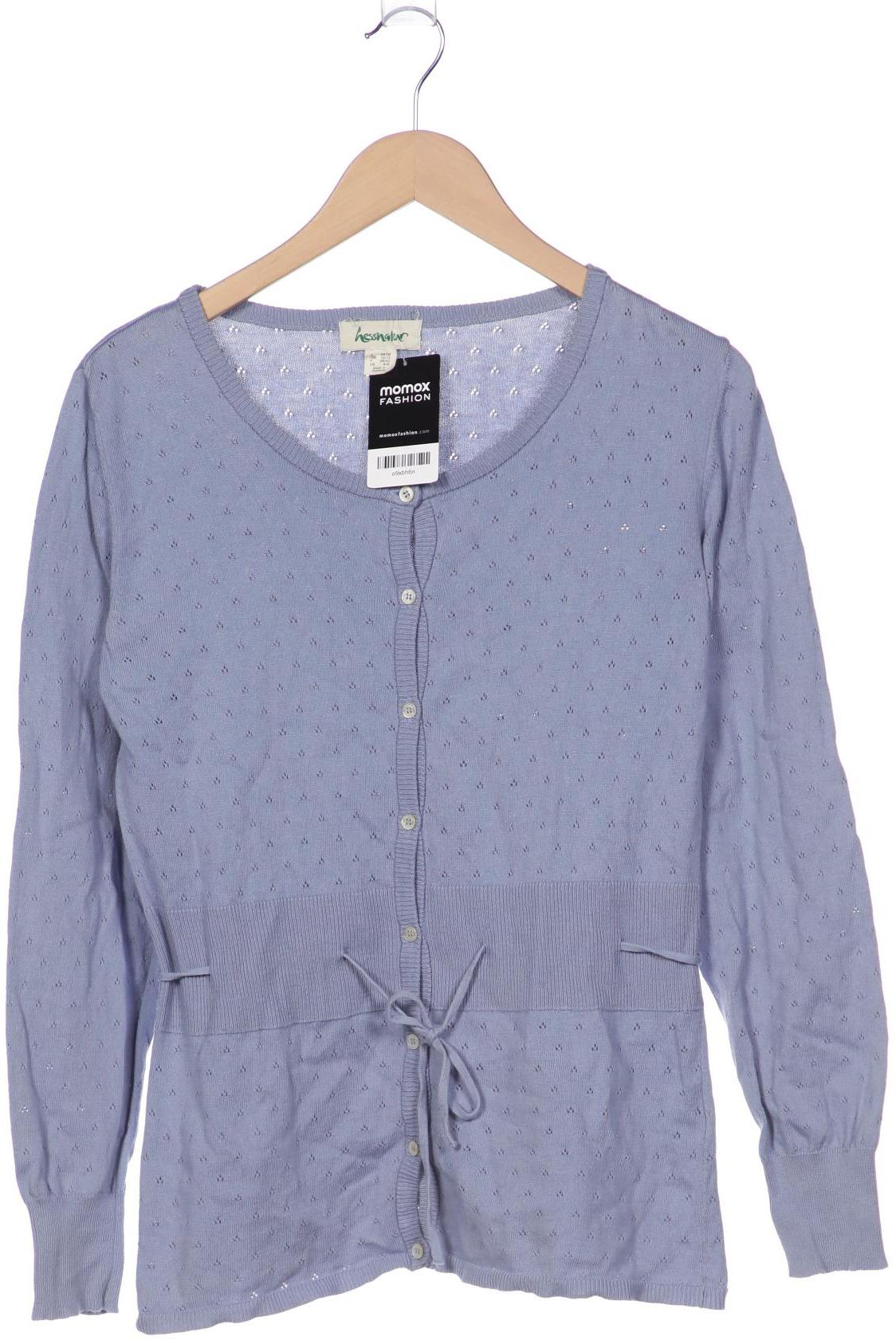 

hessnatur Damen Strickjacke, blau