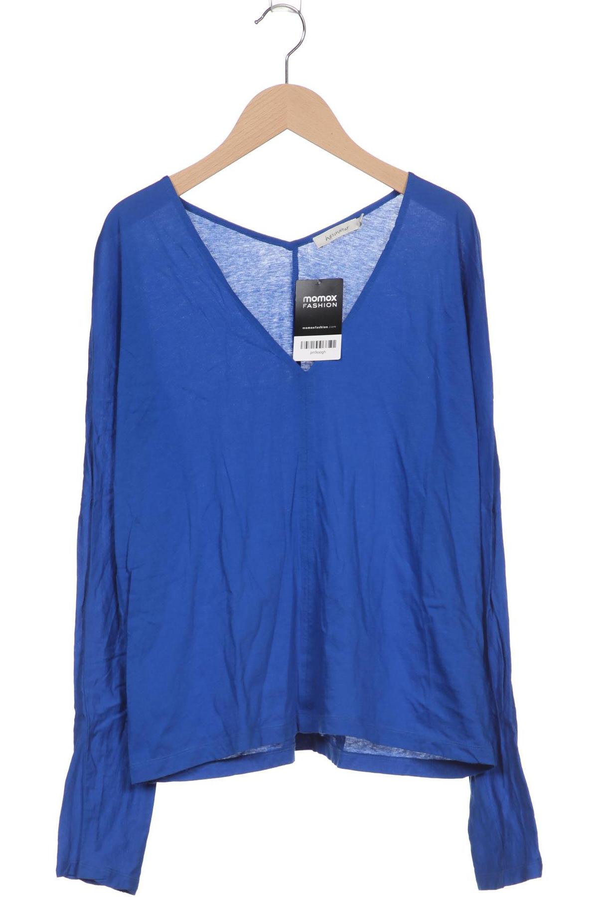 

Hess Natur Damen Langarmshirt, blau