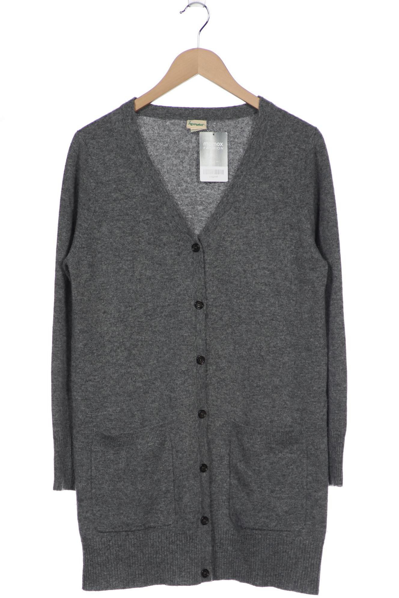 

hessnatur Damen Strickjacke, grau