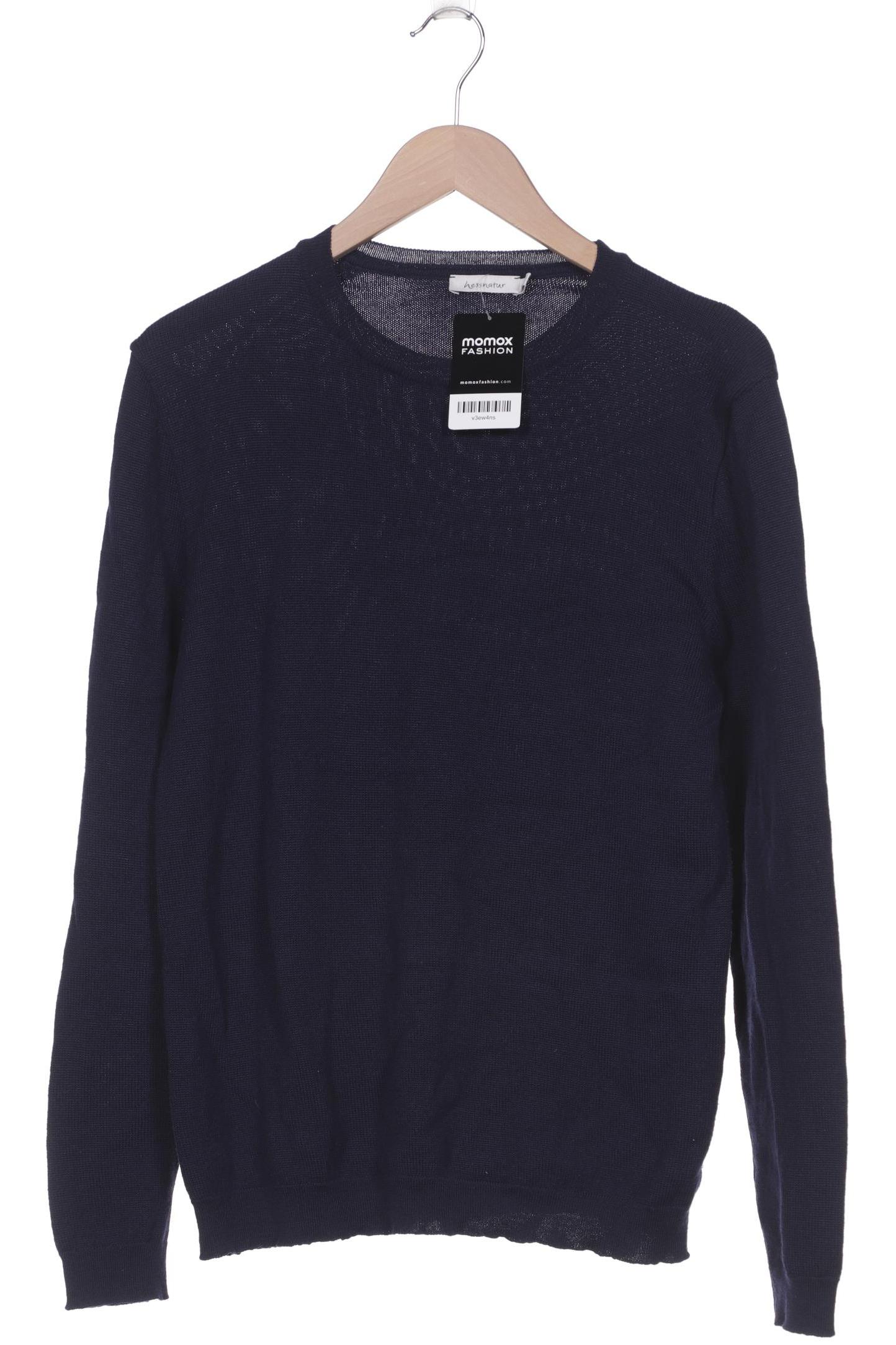 

Hess Natur Herren Pullover, marineblau
