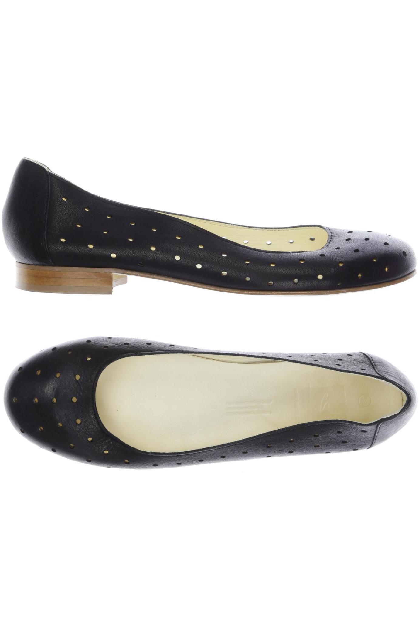 

hessnatur Damen Ballerinas, schwarz, Gr. 39