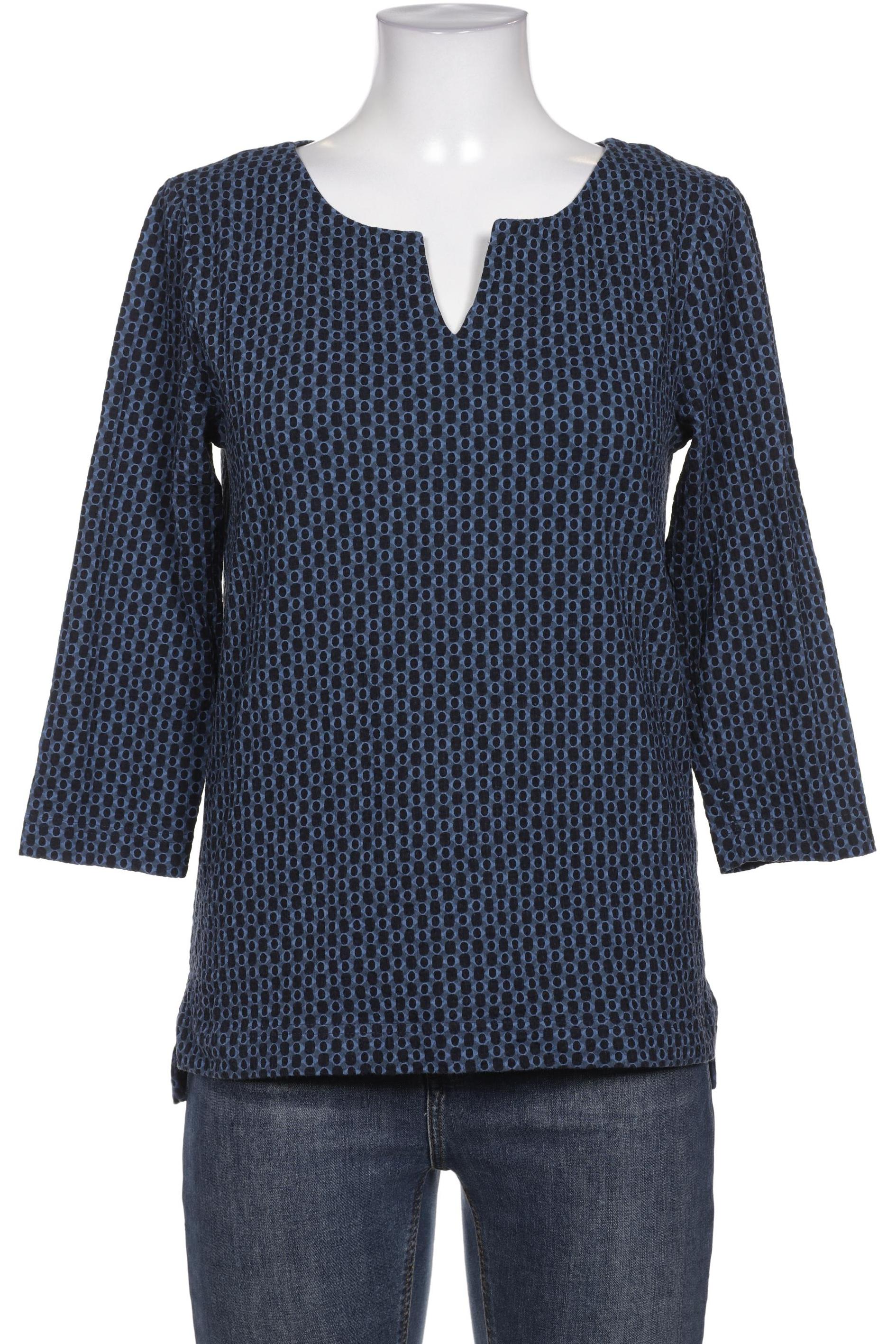 

hessnatur Damen Bluse, marineblau, Gr. 38