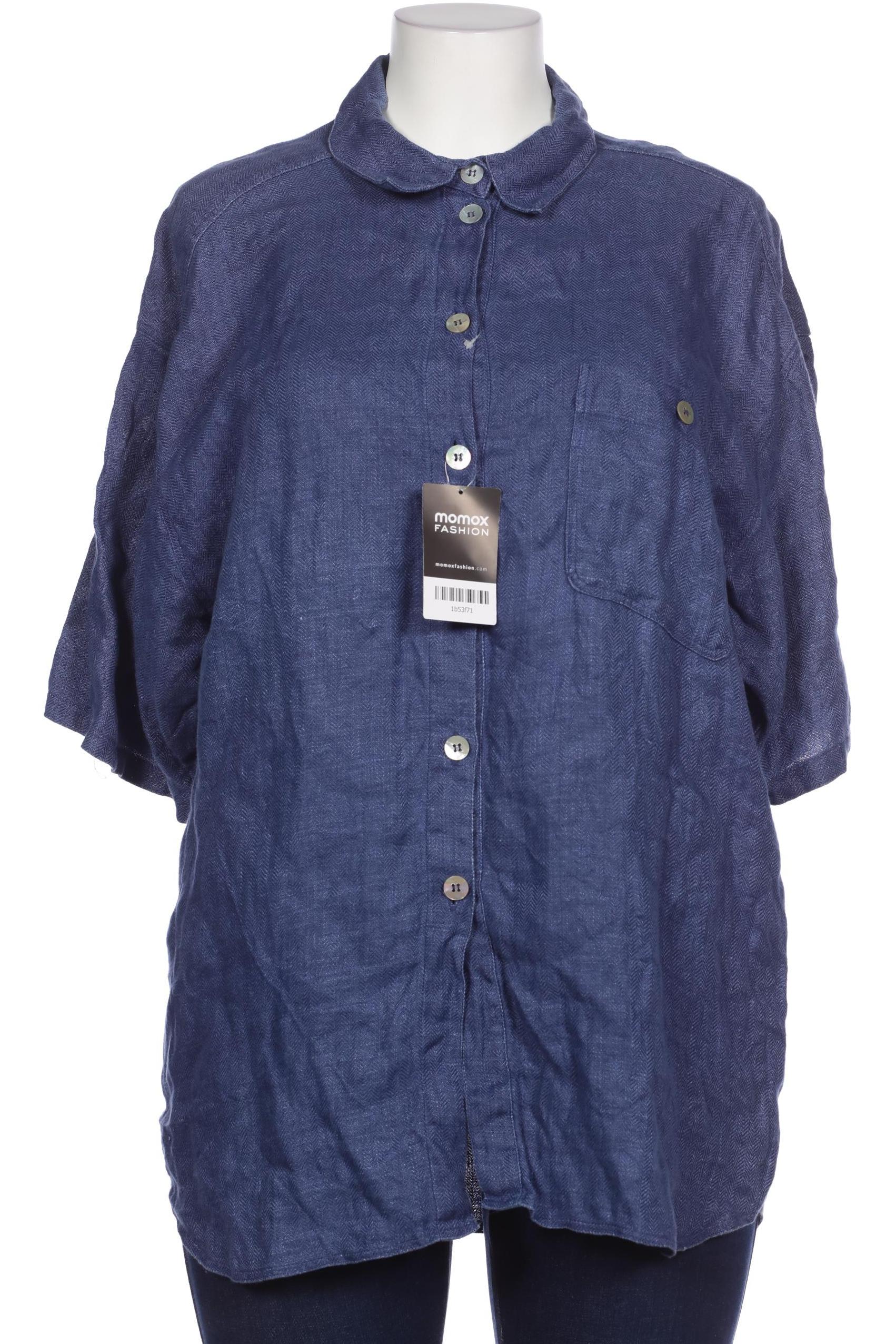 

hessnatur Damen Bluse, blau, Gr. 46