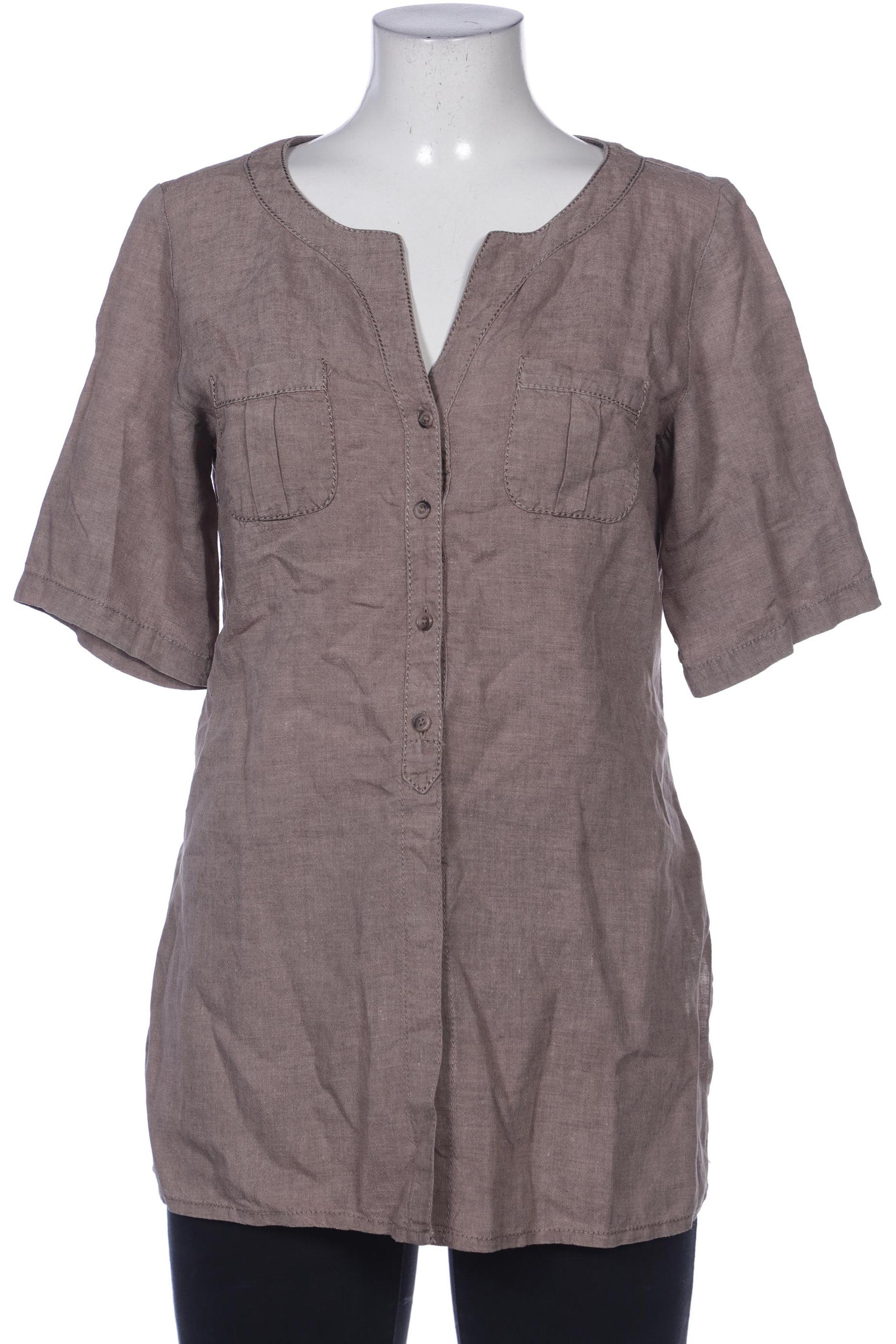 

hessnatur Damen Bluse, beige, Gr. 38