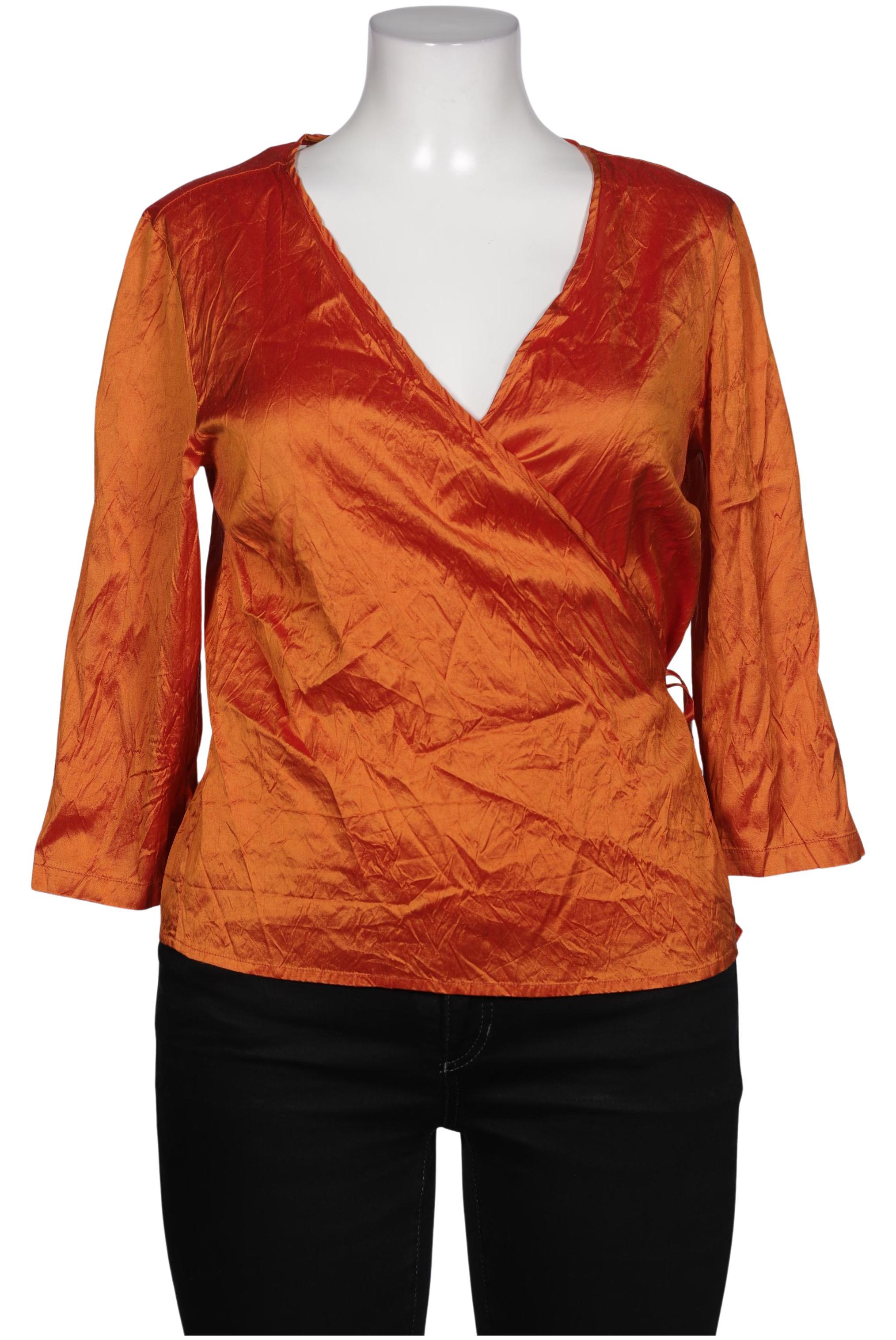 

hessnatur Damen Bluse, orange, Gr. 44