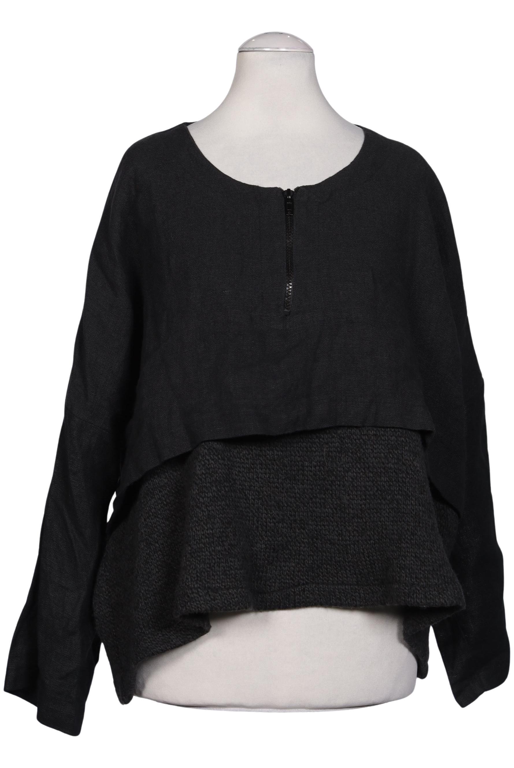 

hessnatur Damen Bluse, schwarz, Gr. 36