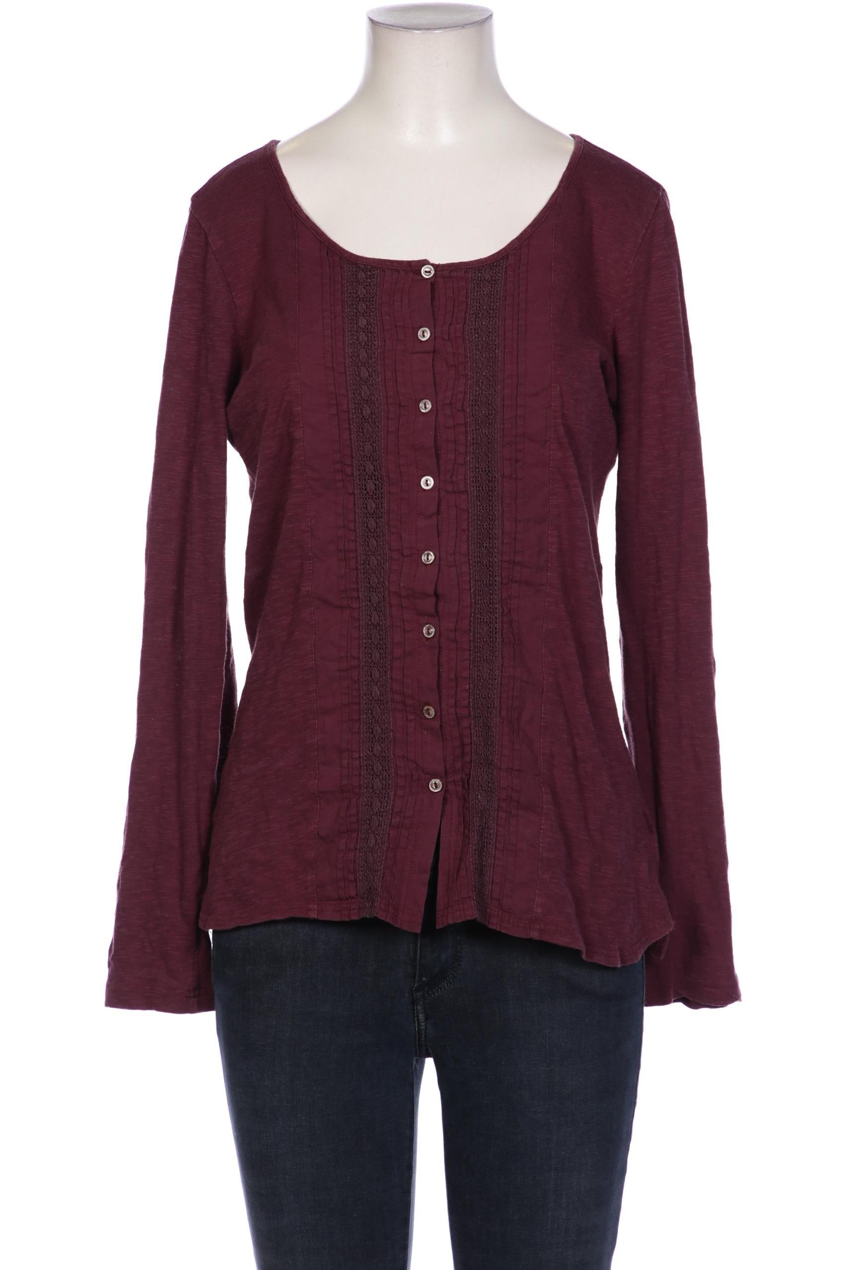 

hessnatur Damen Bluse, bordeaux, Gr. 34