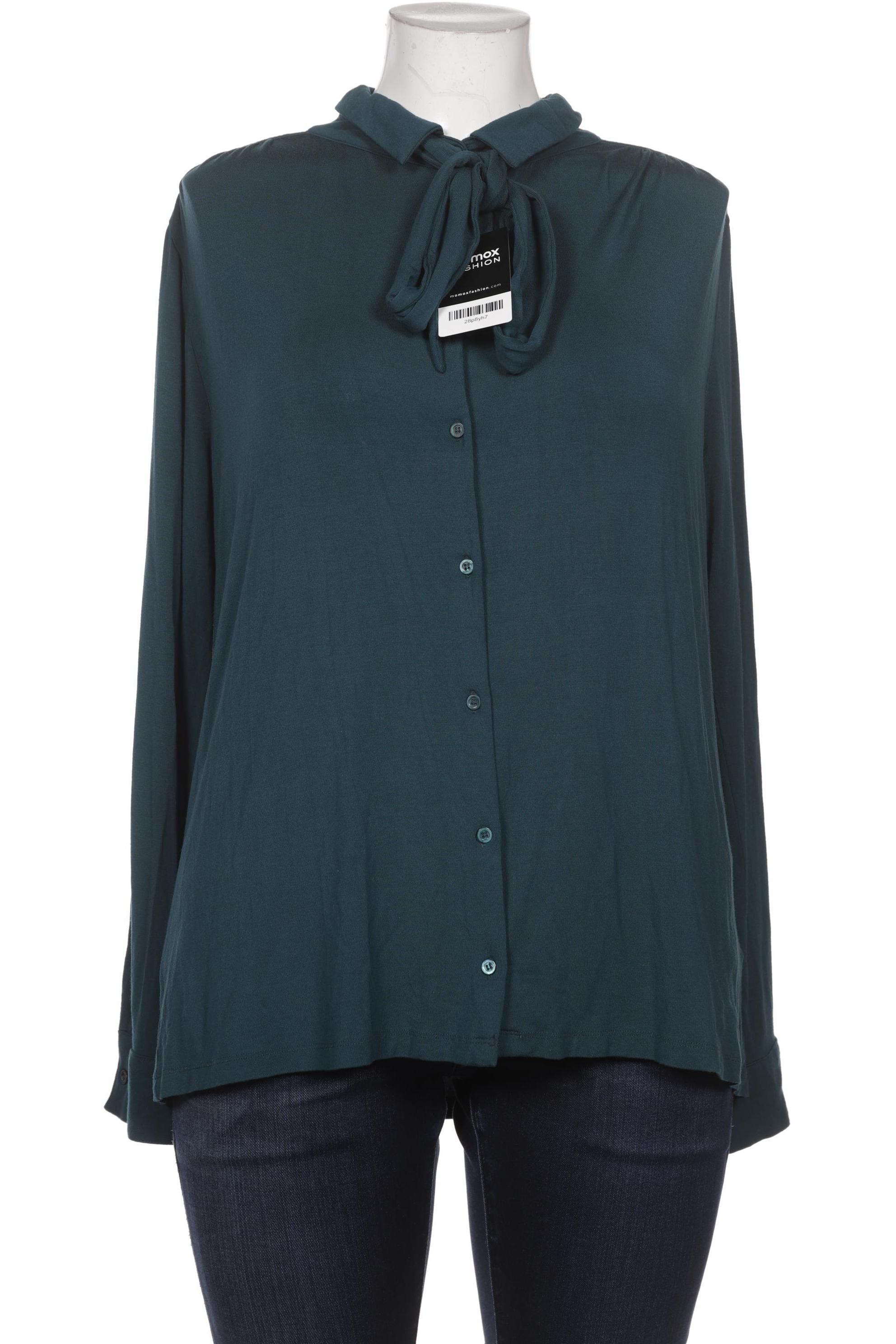 

hessnatur Damen Bluse, türkis, Gr. 44
