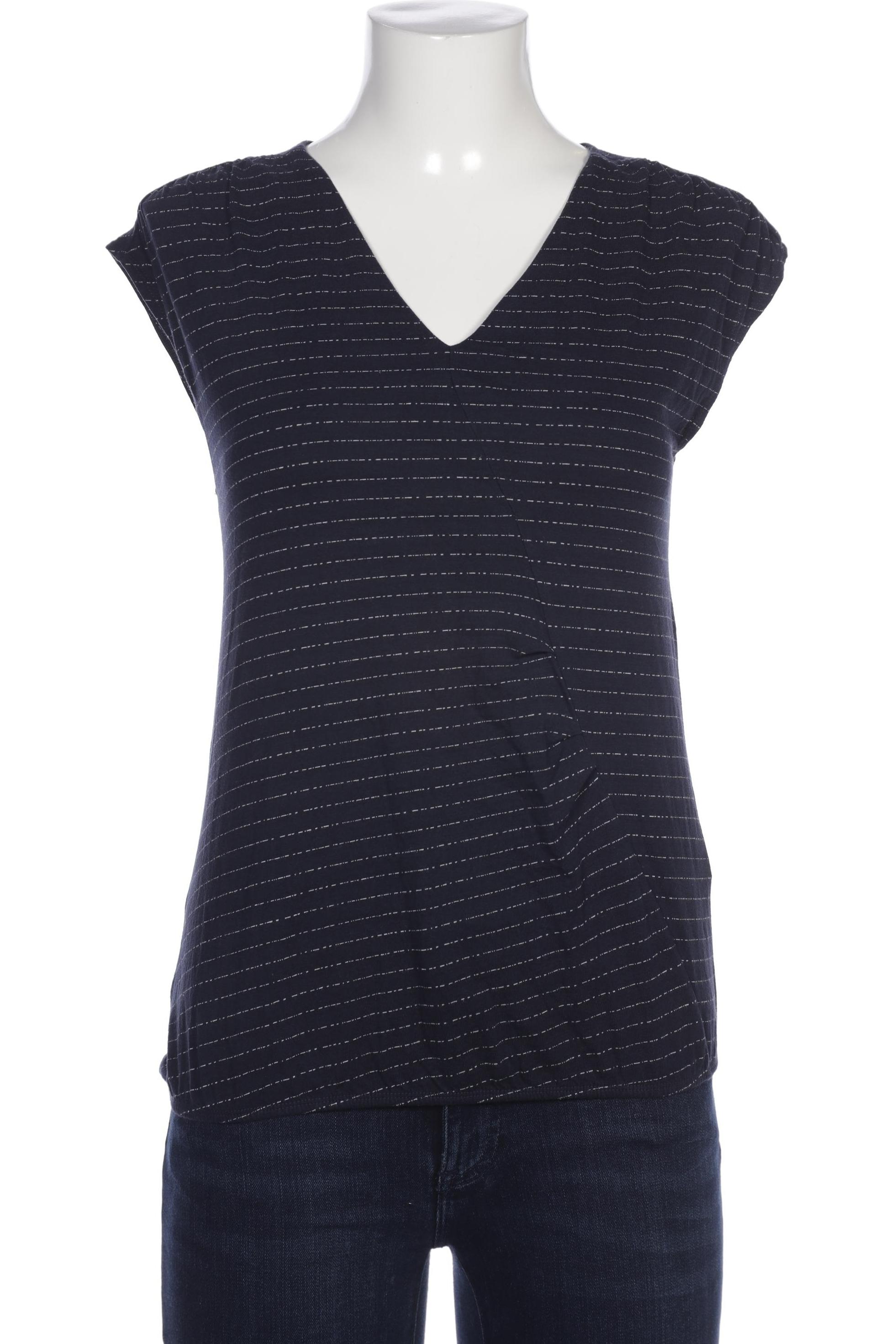 

hessnatur Damen Bluse, marineblau, Gr. 38