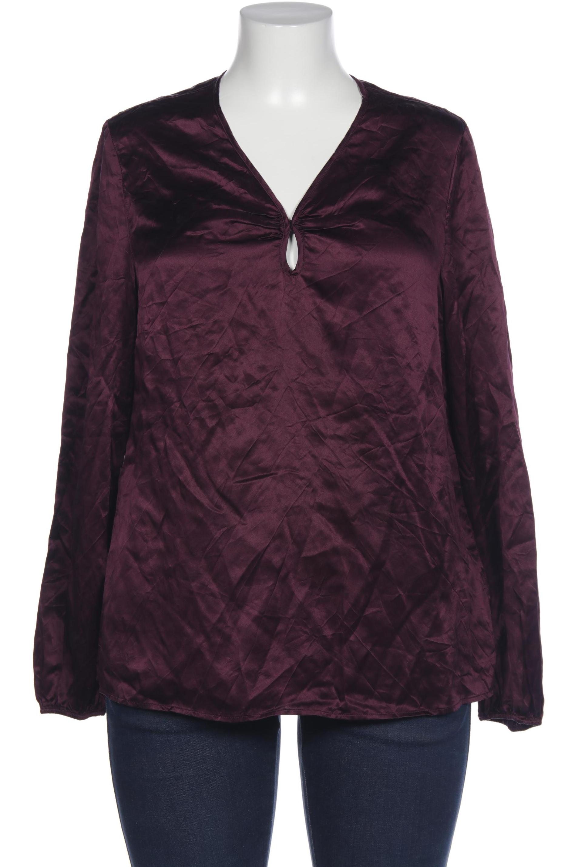 

hessnatur Damen Bluse, bordeaux, Gr. 44