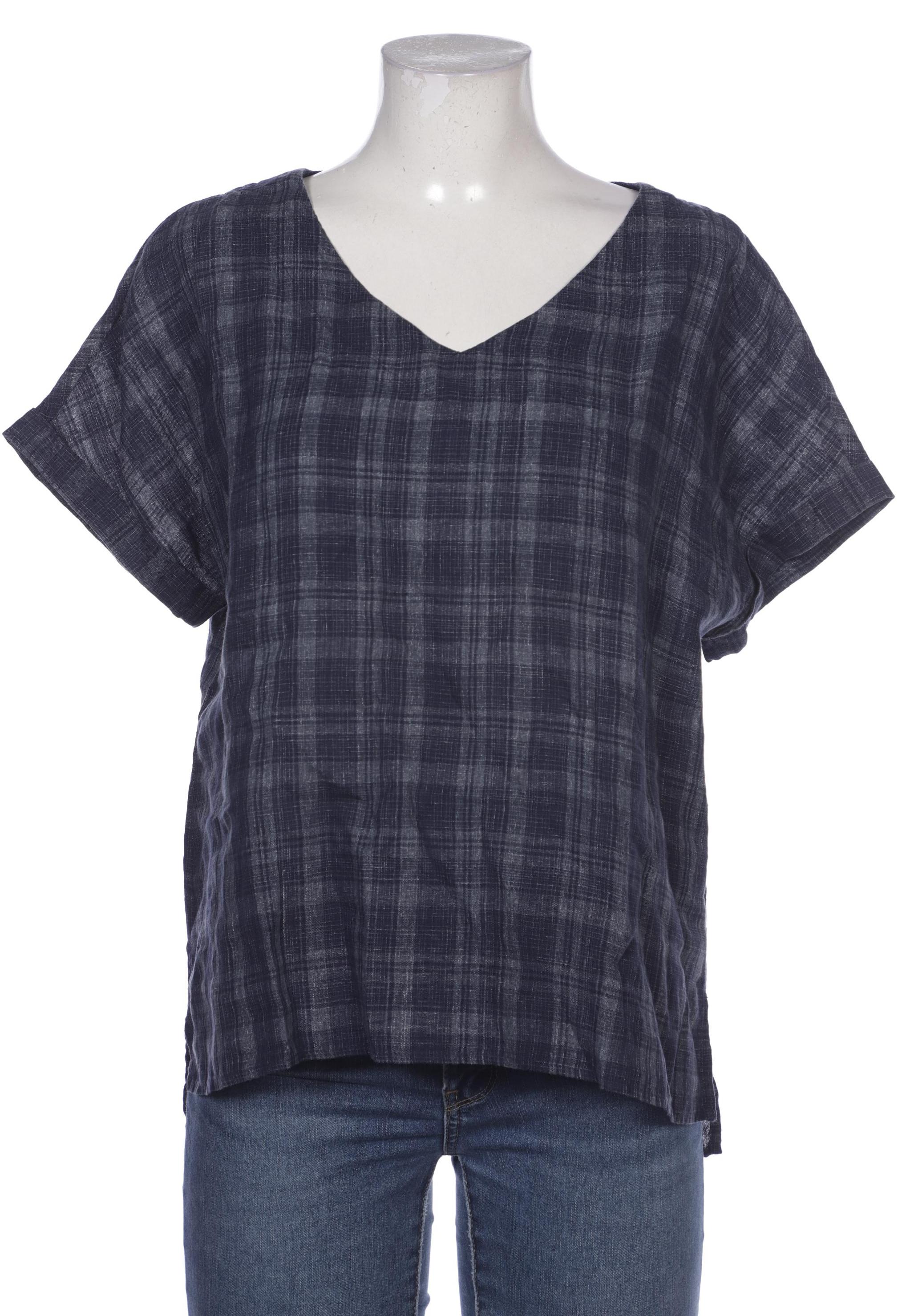 

hessnatur Damen Bluse, marineblau, Gr. 42