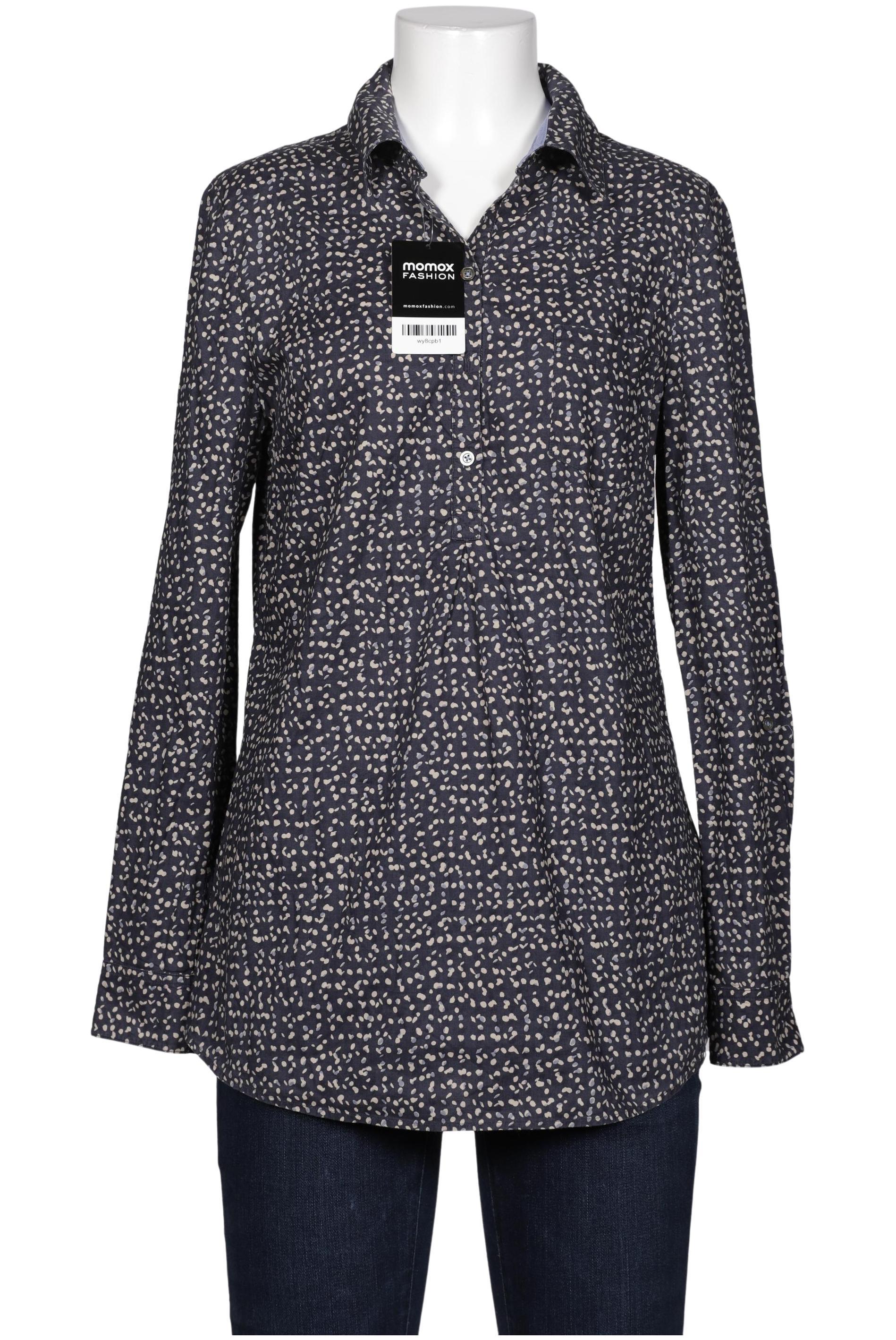 

hessnatur Damen Bluse, marineblau, Gr. 40