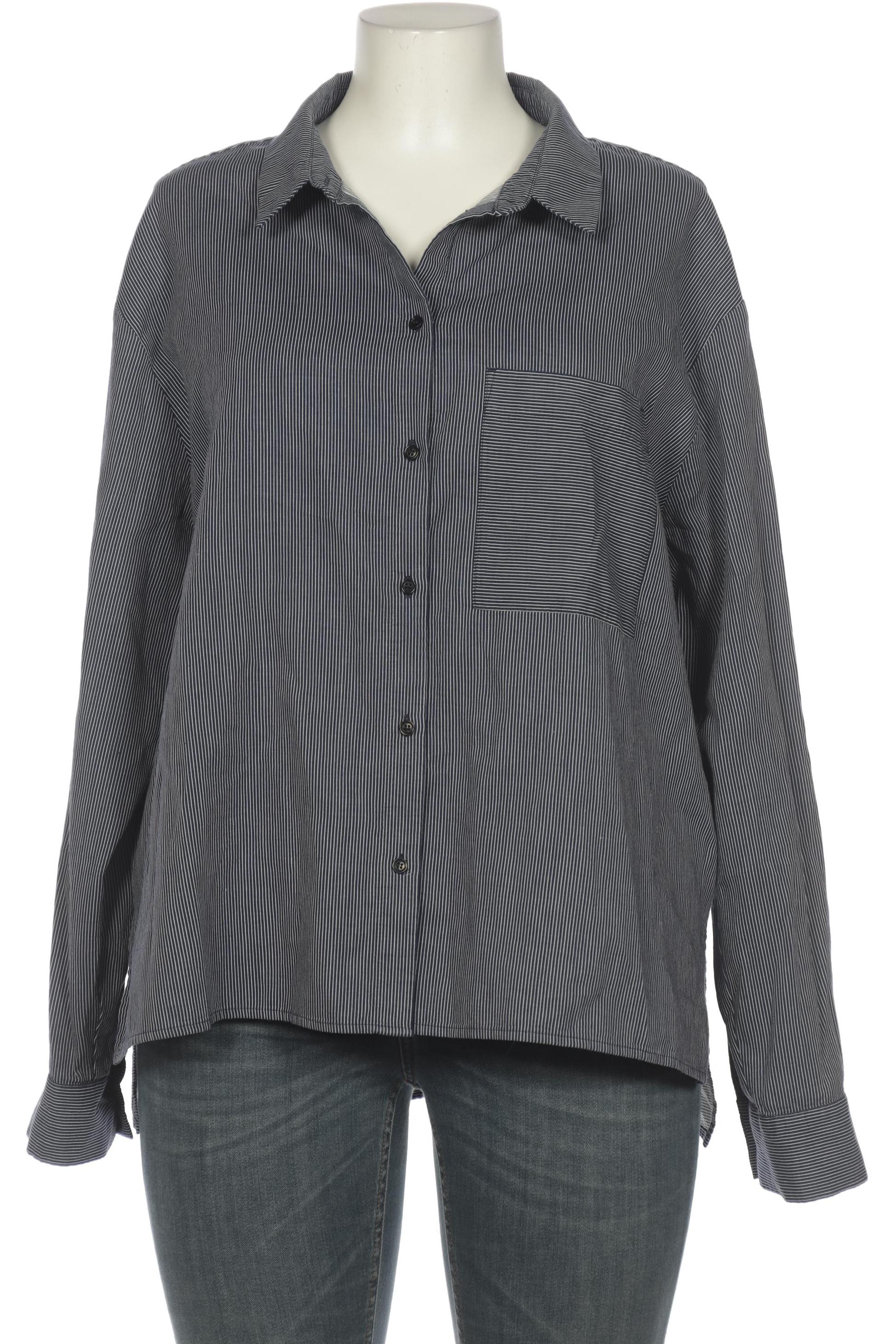 

hessnatur Damen Bluse, marineblau, Gr. 48
