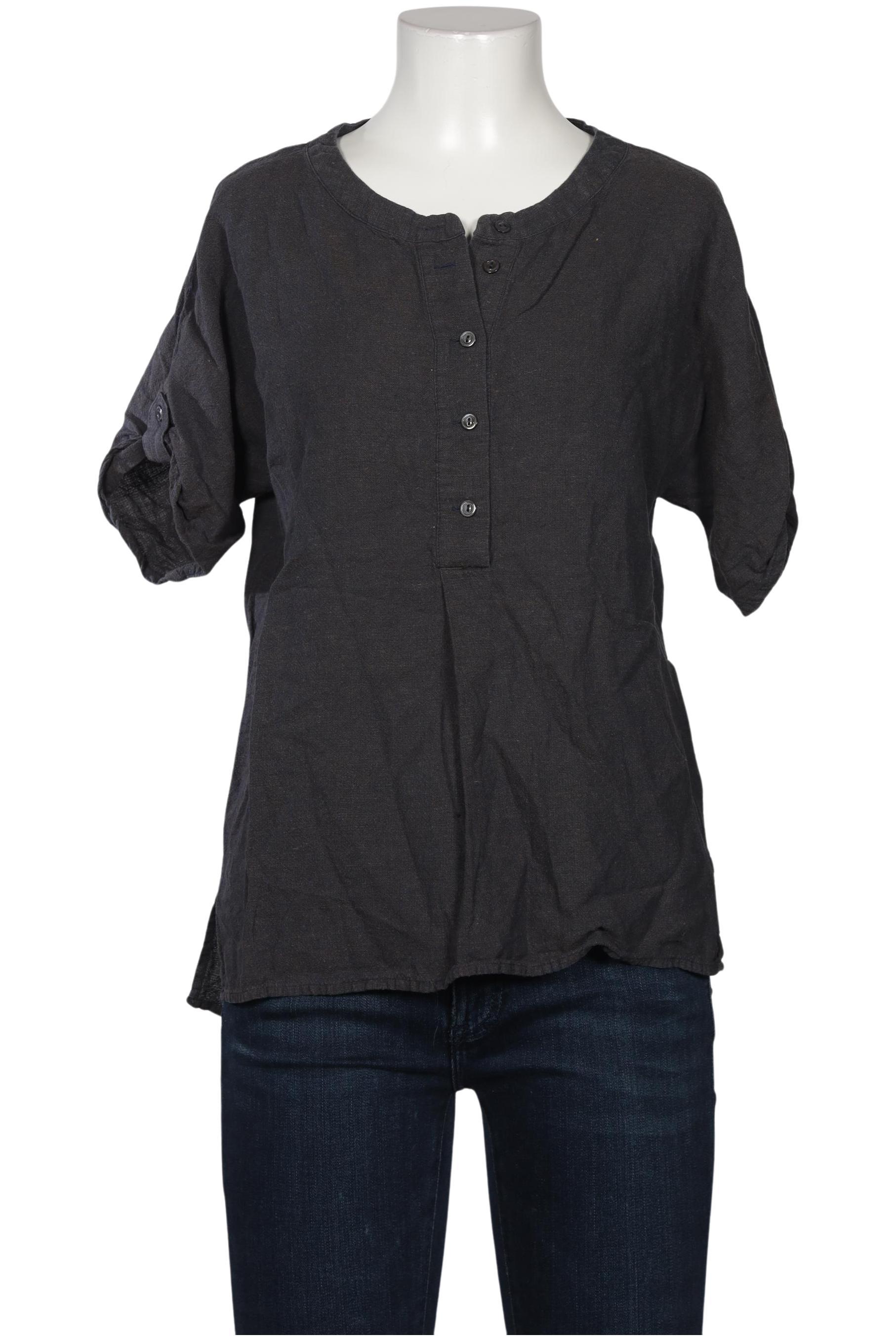 

hessnatur Damen Bluse, marineblau, Gr. 36