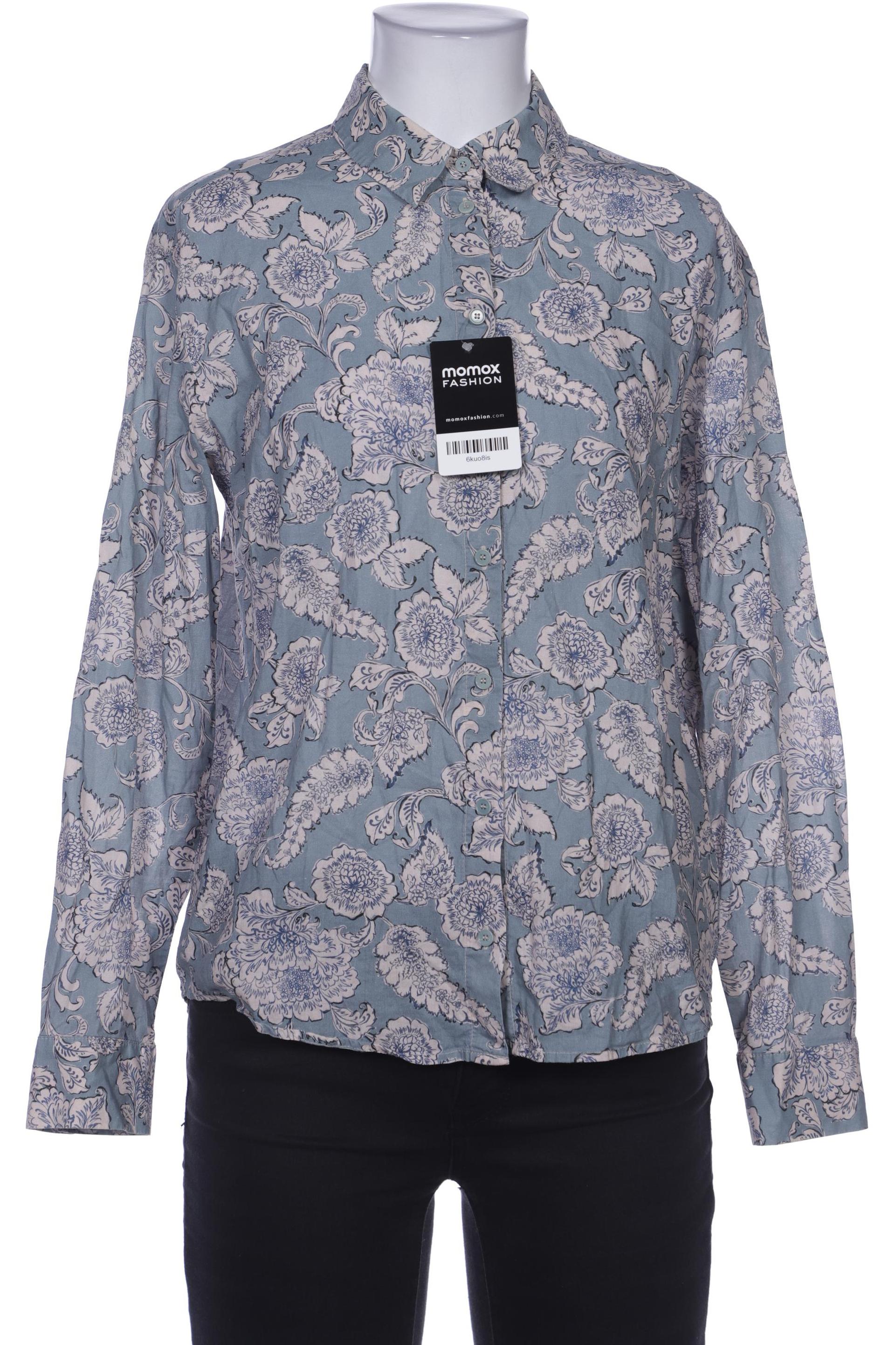 

hessnatur Damen Bluse, blau, Gr. 34