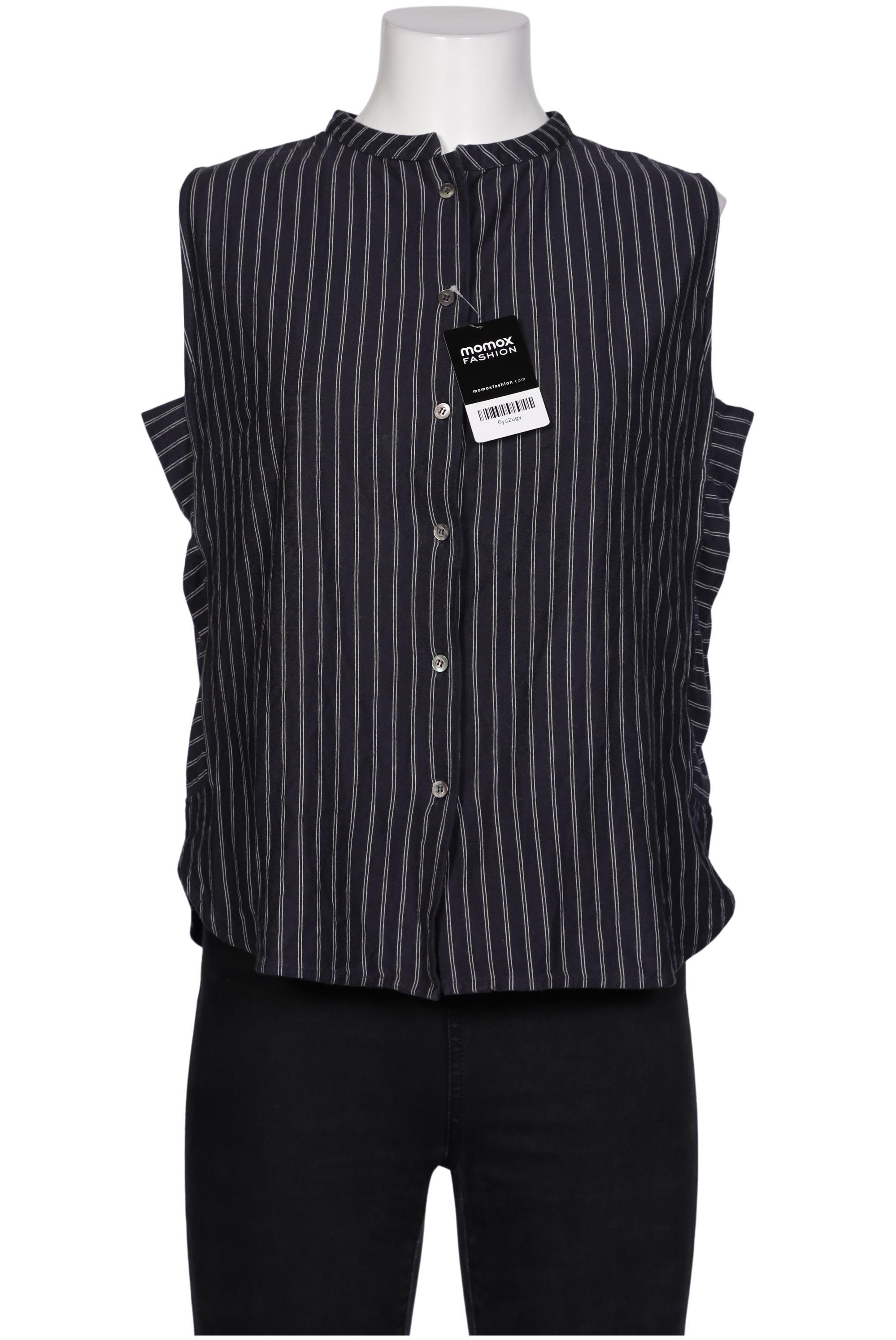 

hessnatur Damen Bluse, marineblau, Gr. 42