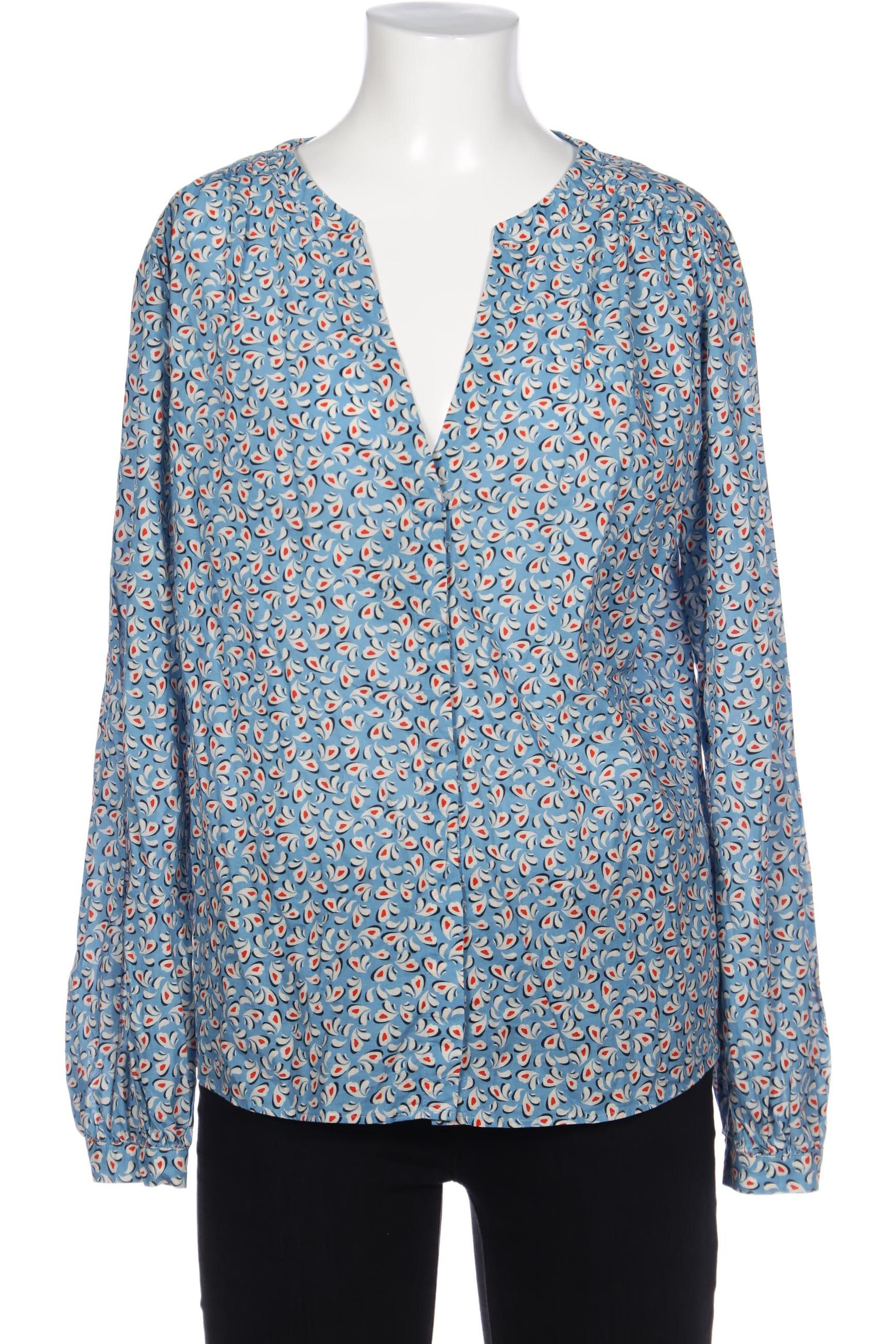 

hessnatur Damen Bluse, blau, Gr. 38