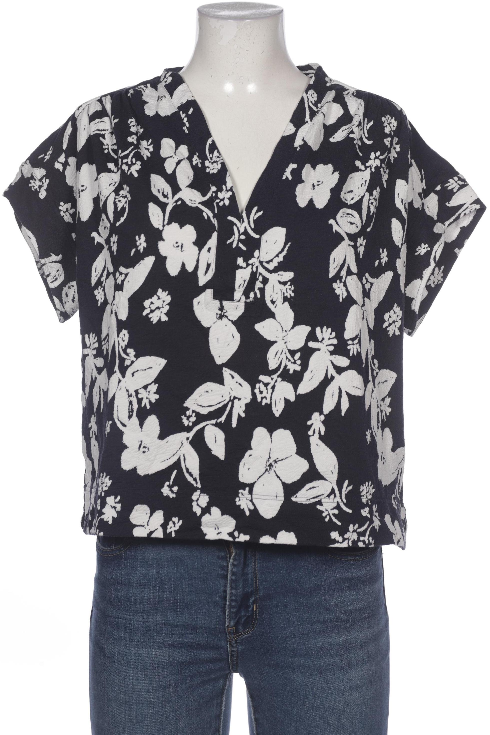 

hessnatur Damen Bluse, marineblau, Gr. 38