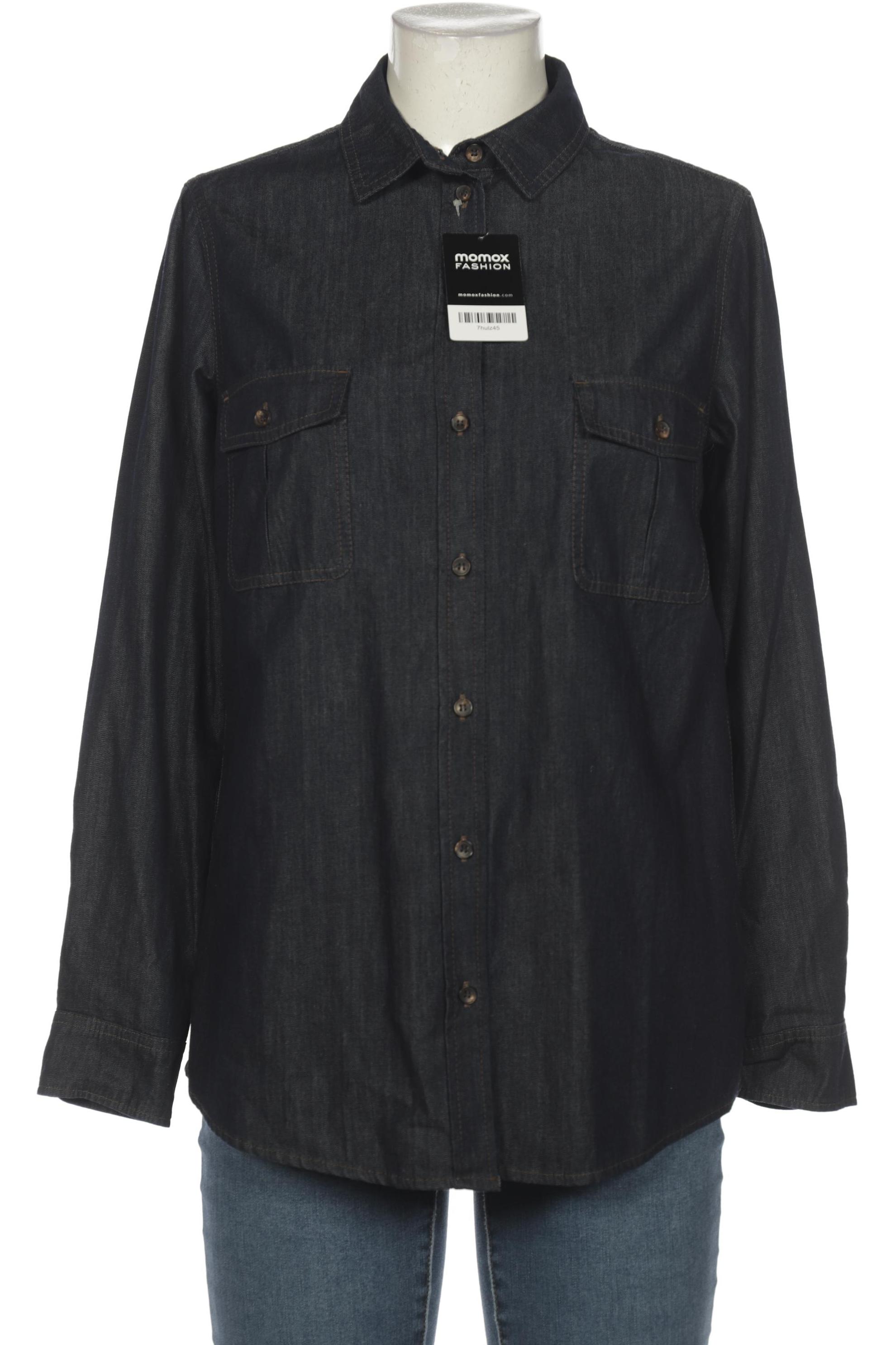 

hessnatur Damen Bluse, marineblau, Gr. 40