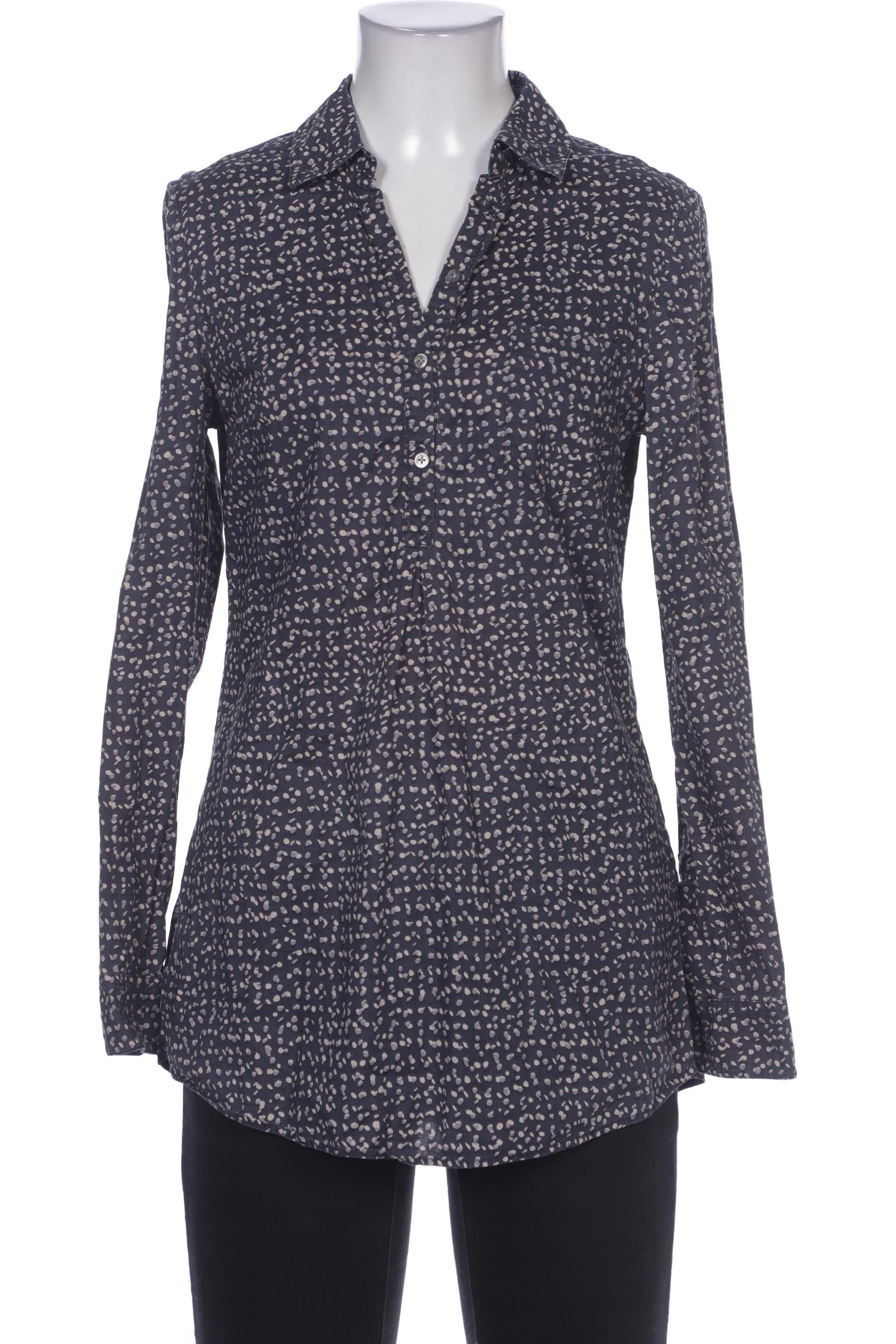 

hessnatur Damen Bluse, marineblau, Gr. 36