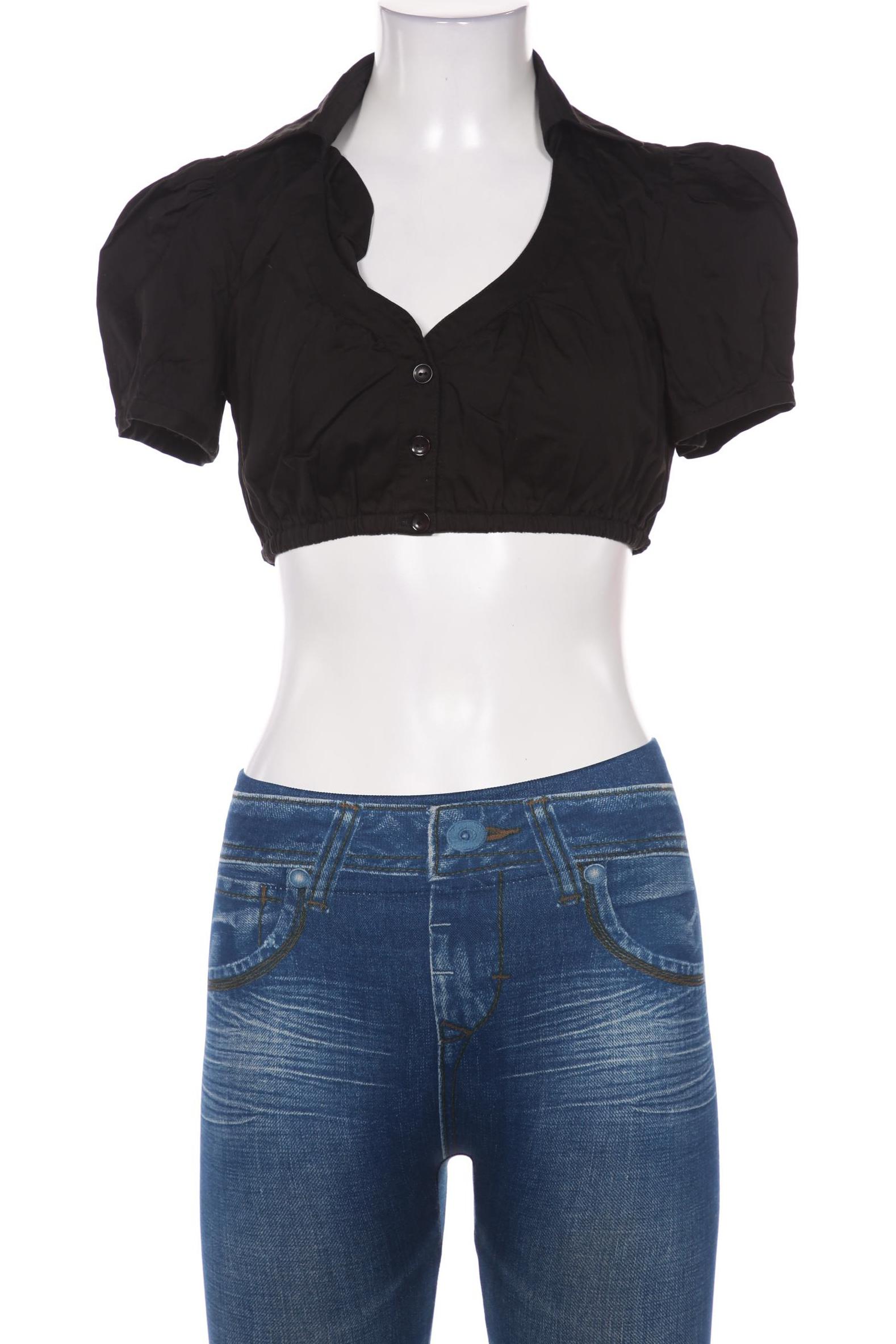 

hessnatur Damen Bluse, schwarz, Gr. 34