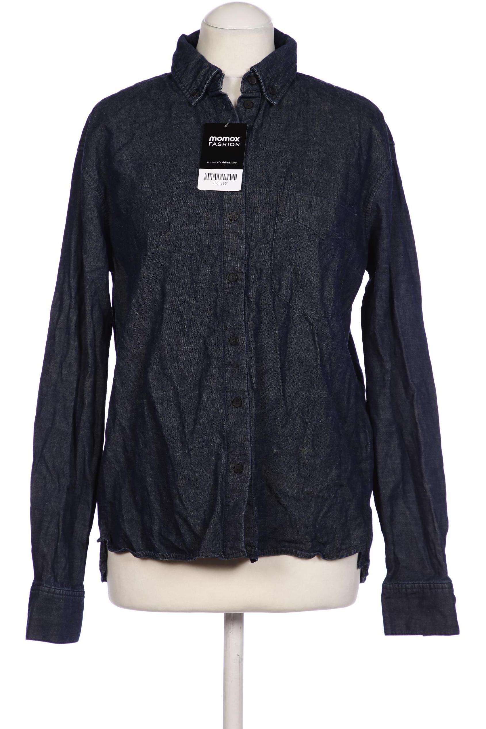 

hessnatur Damen Bluse, marineblau, Gr. 36