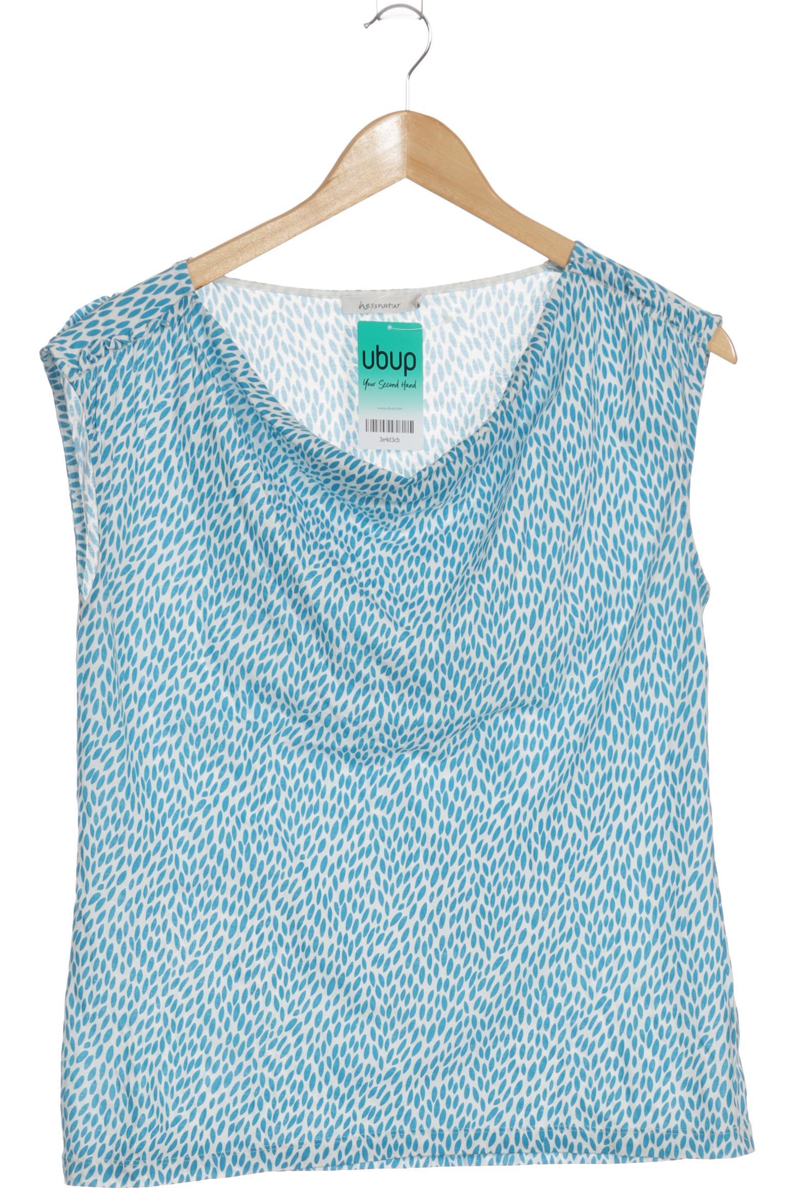 

hessnatur Damen Bluse, blau, Gr. 36