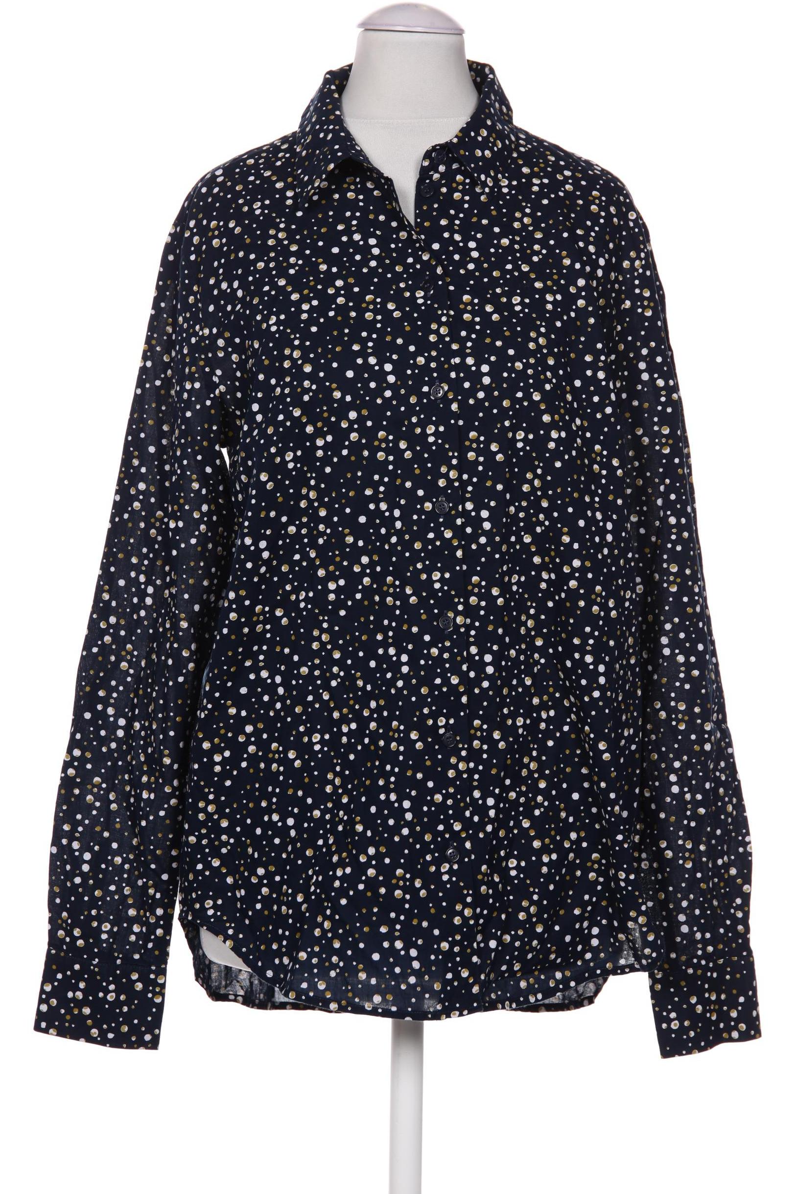 

hessnatur Damen Bluse, marineblau, Gr. 36