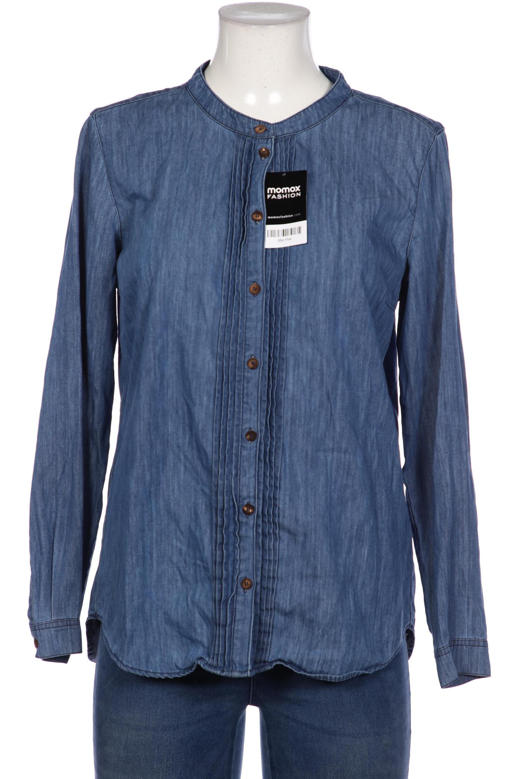 

hessnatur Damen Bluse, blau, Gr. 38