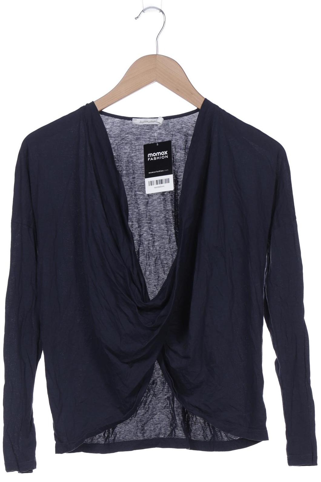 

hessnatur Damen Bluse, marineblau, Gr. 38