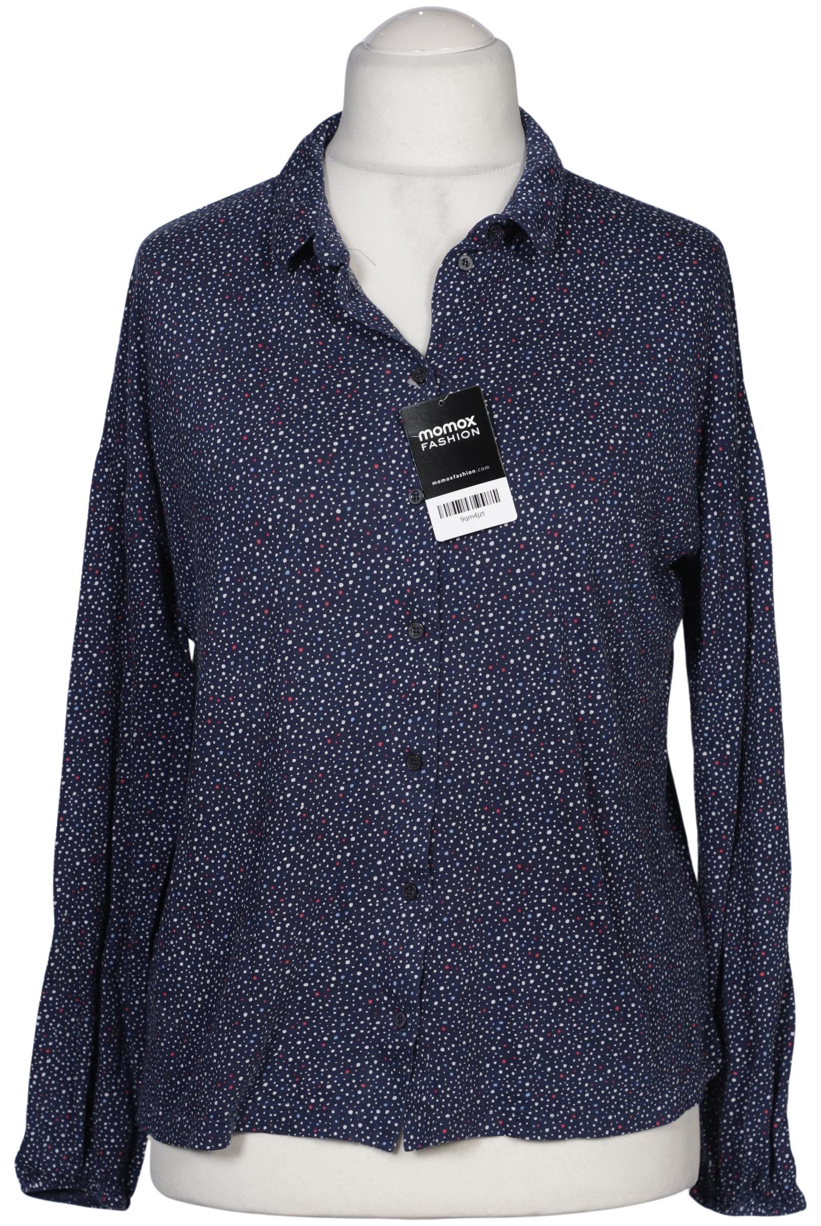 

hessnatur Damen Bluse, marineblau, Gr. 42