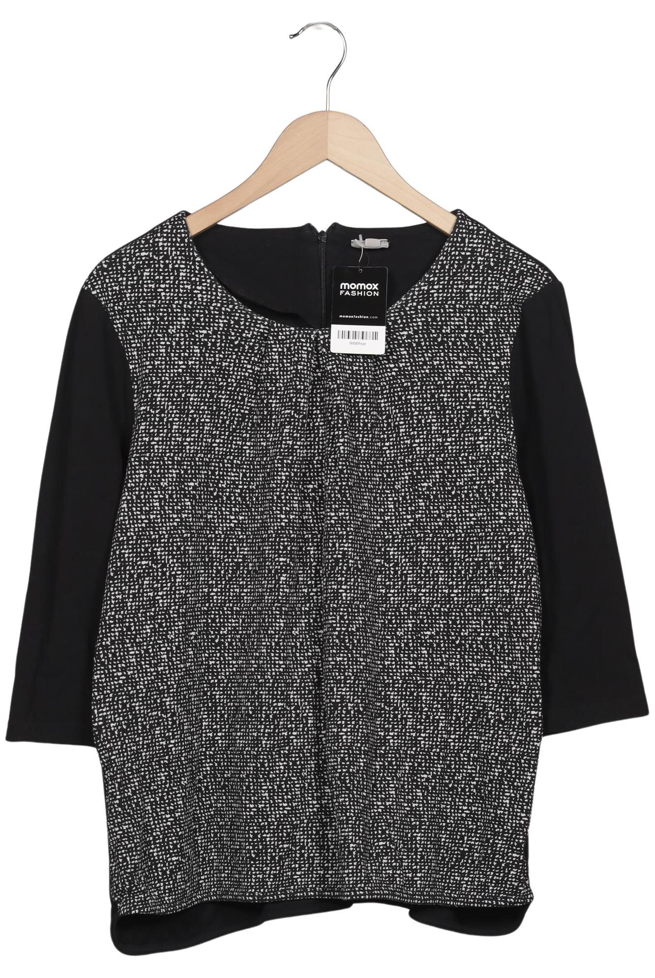 

hessnatur Damen Bluse, schwarz, Gr. 44