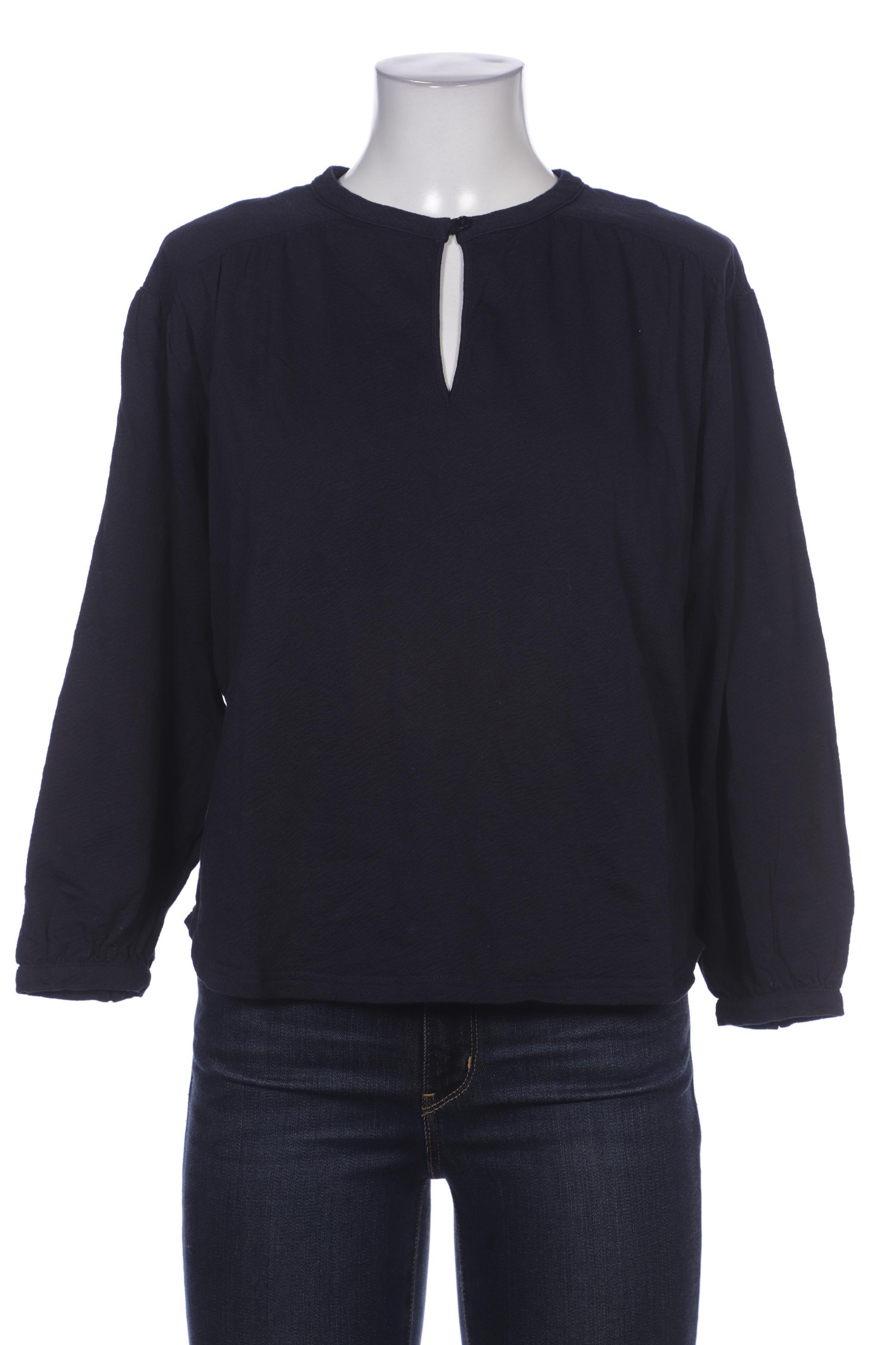 

hessnatur Damen Bluse, marineblau, Gr. 38