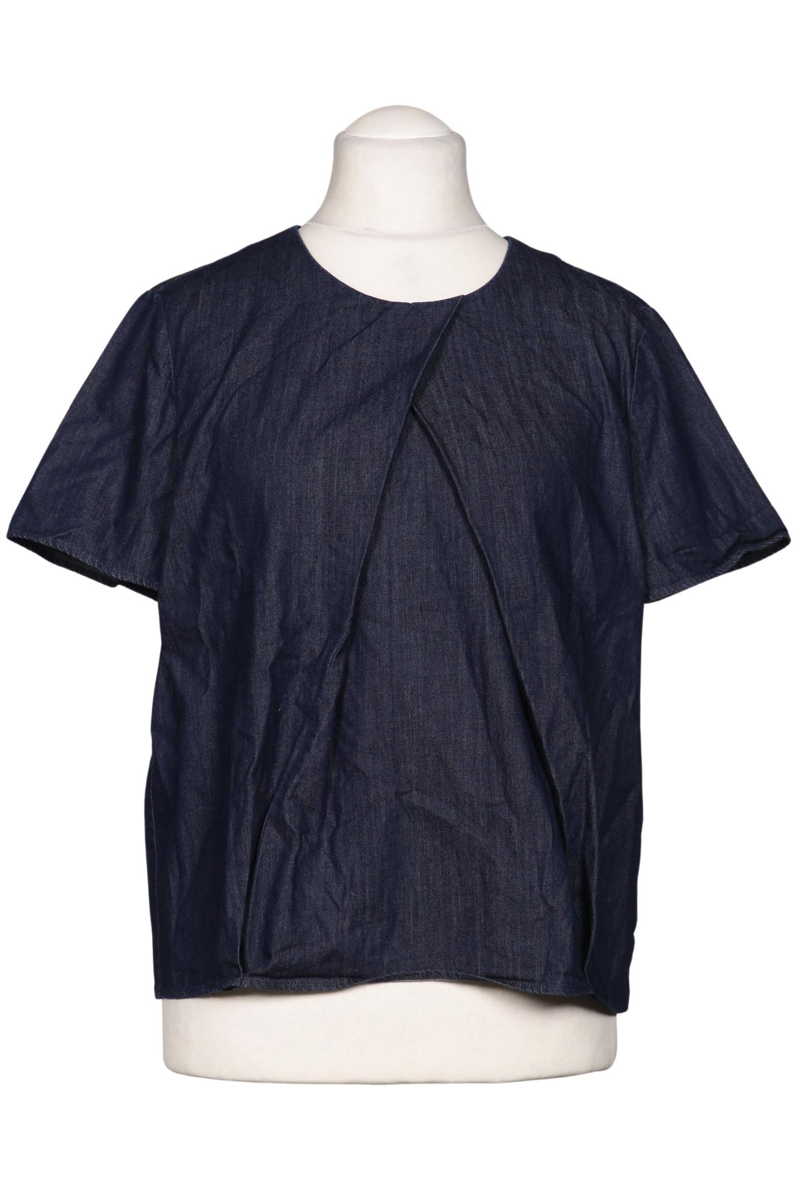 

hessnatur Damen Bluse, marineblau, Gr. 40