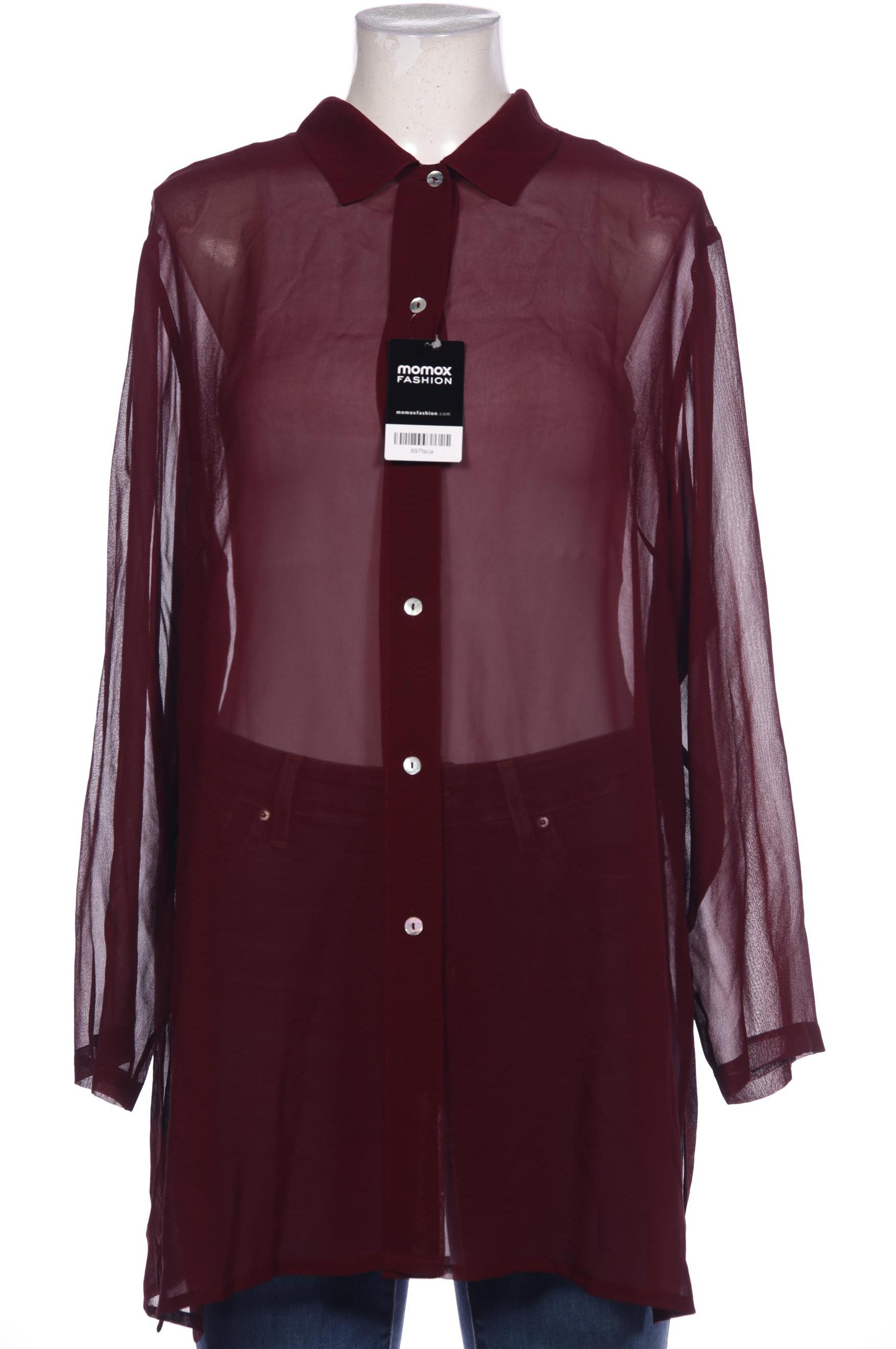 

hessnatur Damen Bluse, bordeaux, Gr. 46