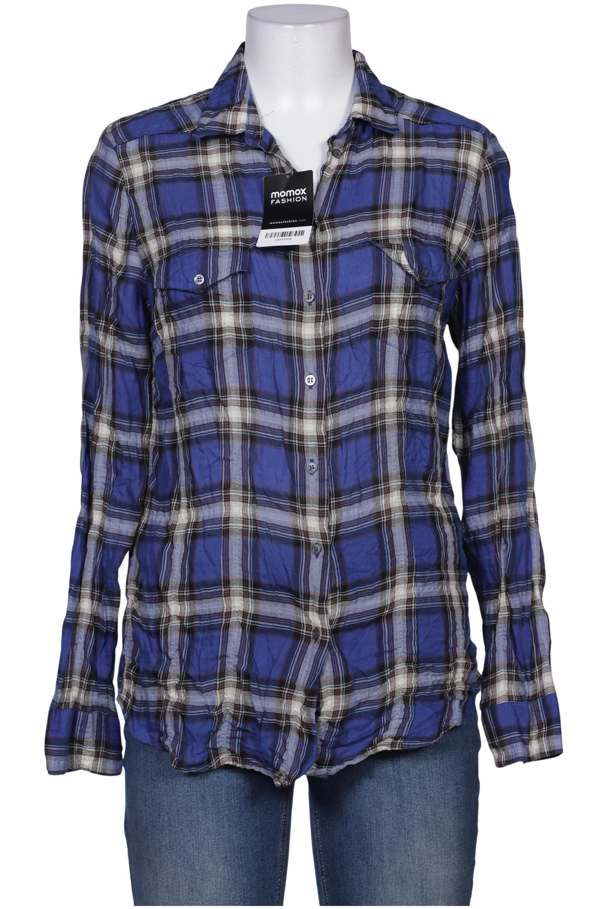 

hessnatur Damen Bluse, marineblau, Gr. 40