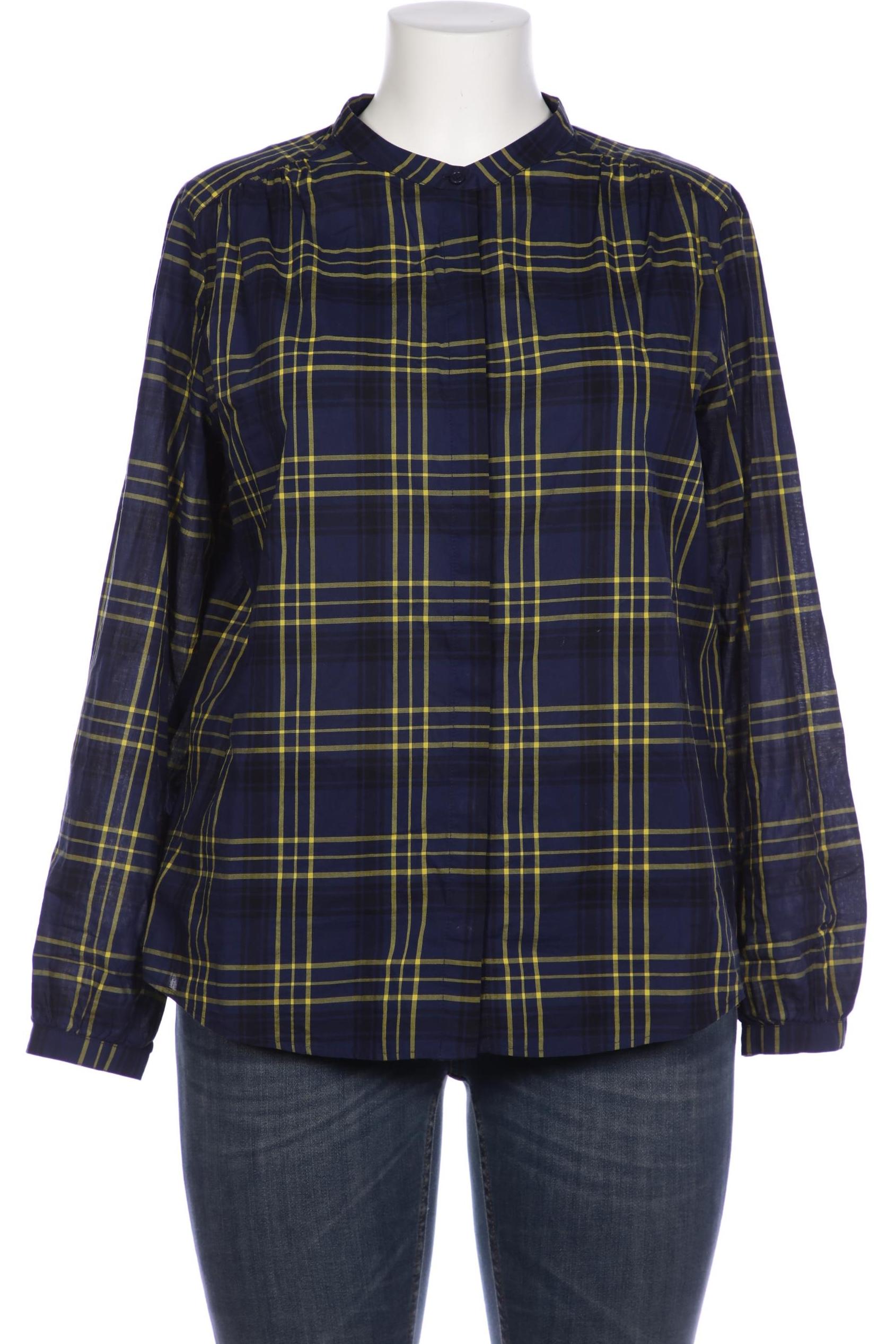 

hessnatur Damen Bluse, marineblau, Gr. 40