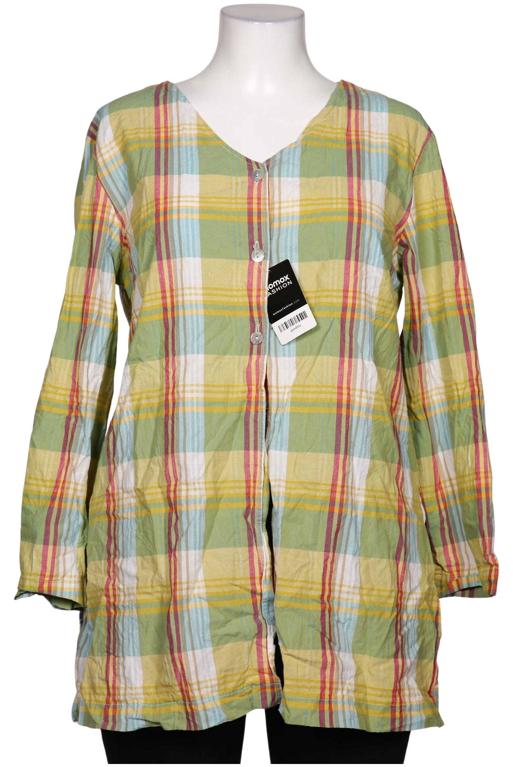 

hessnatur Damen Bluse, hellgrün, Gr. 44
