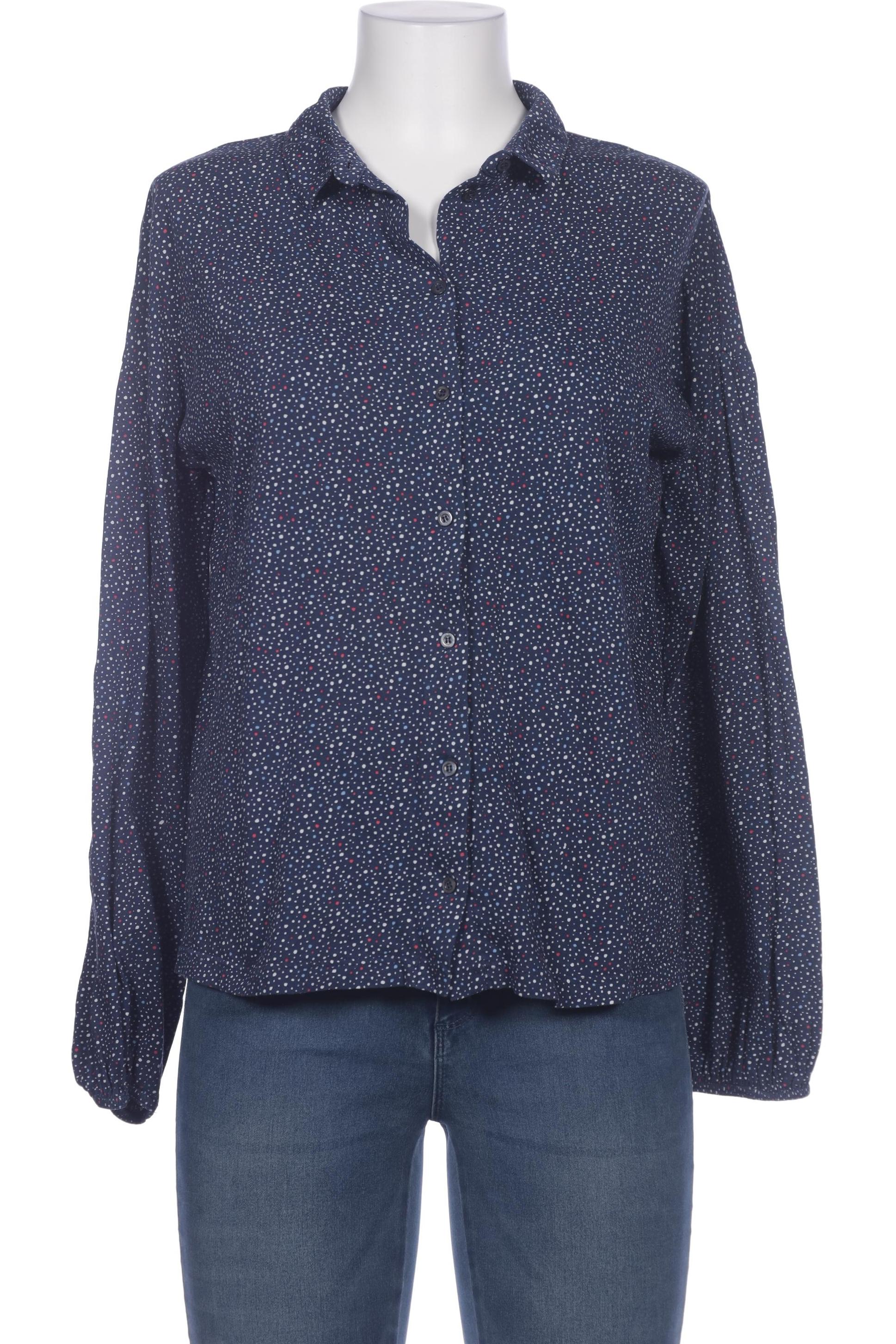 

hessnatur Damen Bluse, marineblau, Gr. 42