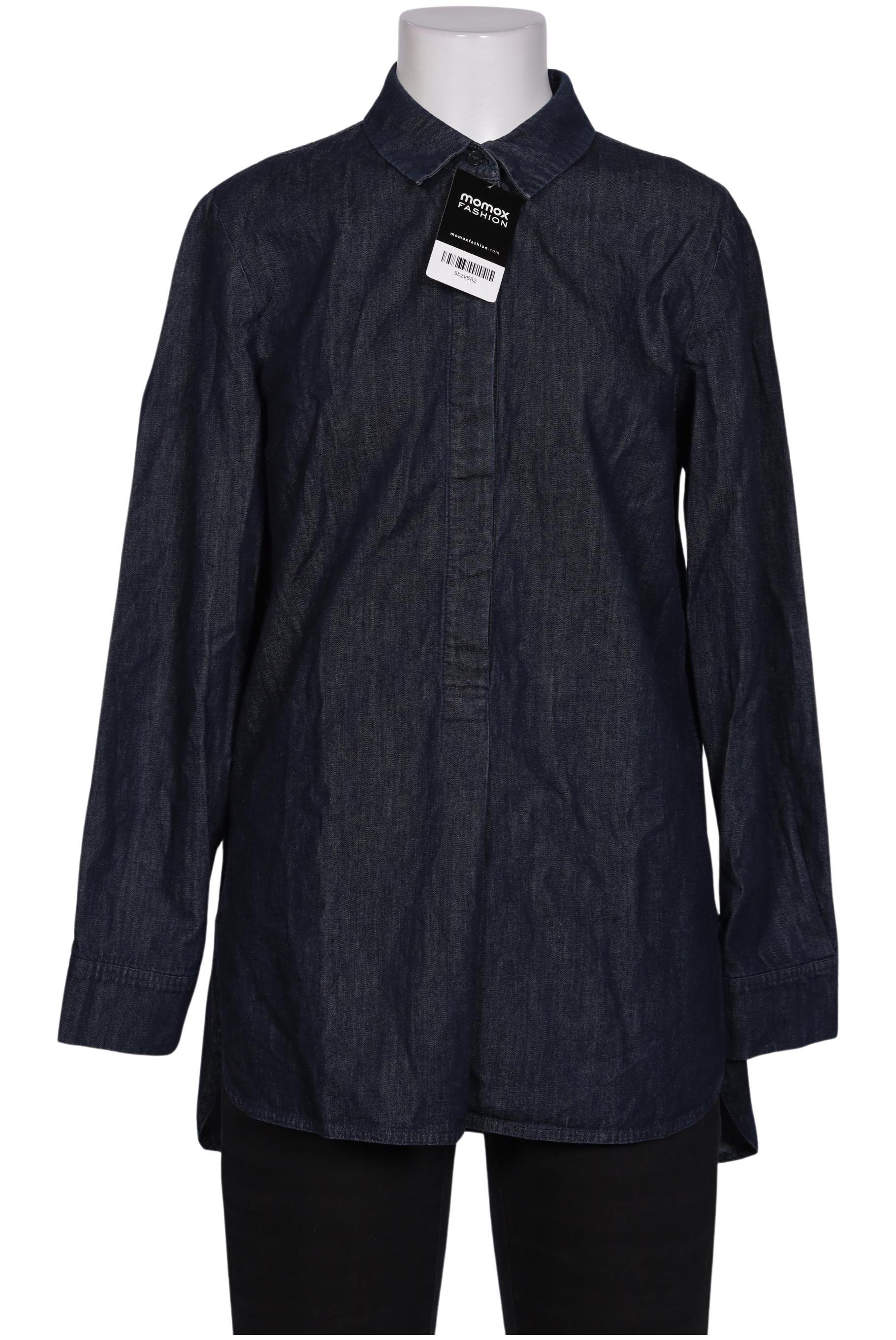 

hessnatur Damen Bluse, marineblau, Gr. 36