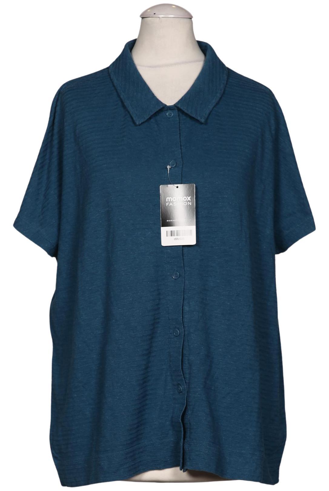 

hessnatur Damen Bluse, türkis, Gr. 38