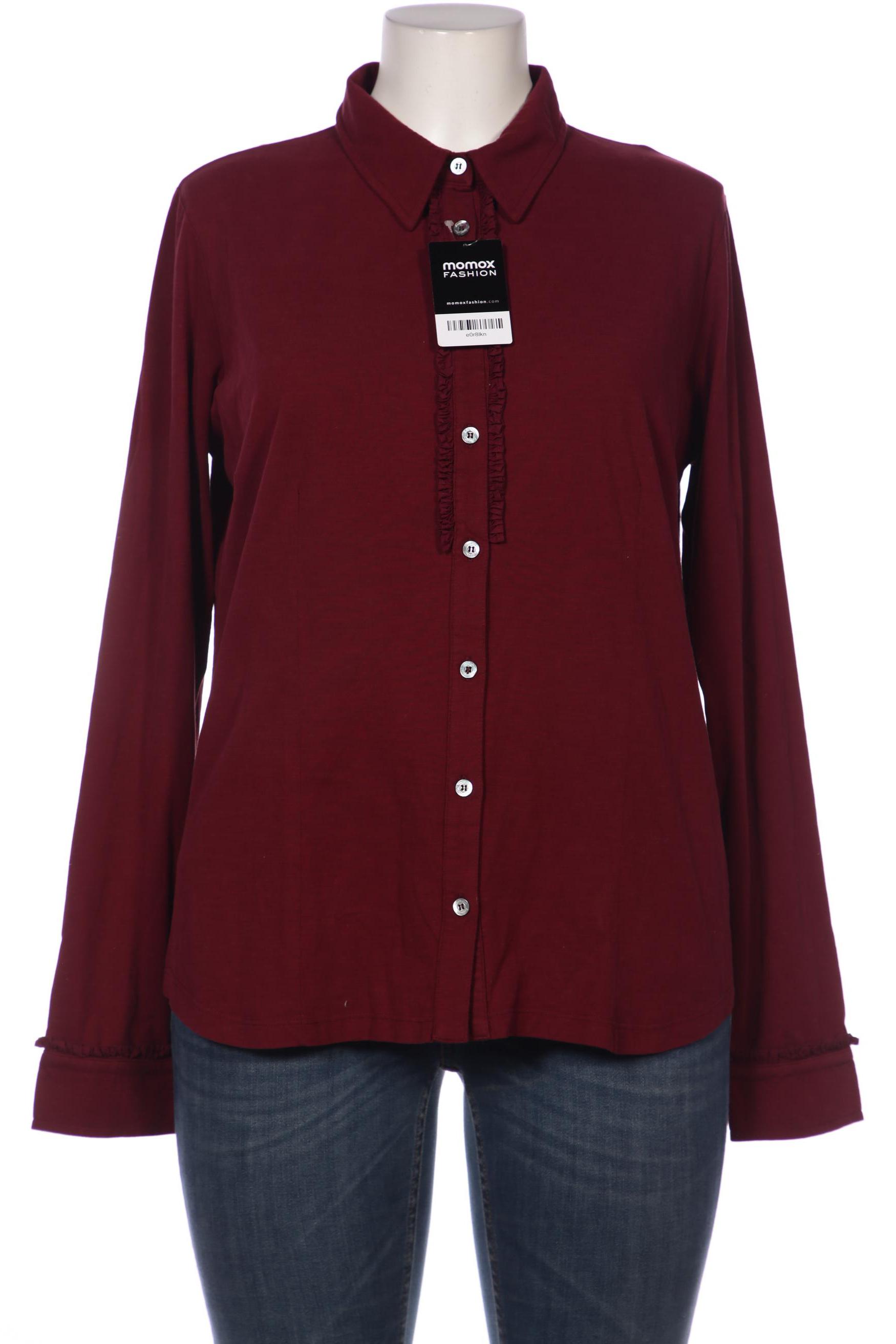 

hessnatur Damen Bluse, bordeaux, Gr. 44