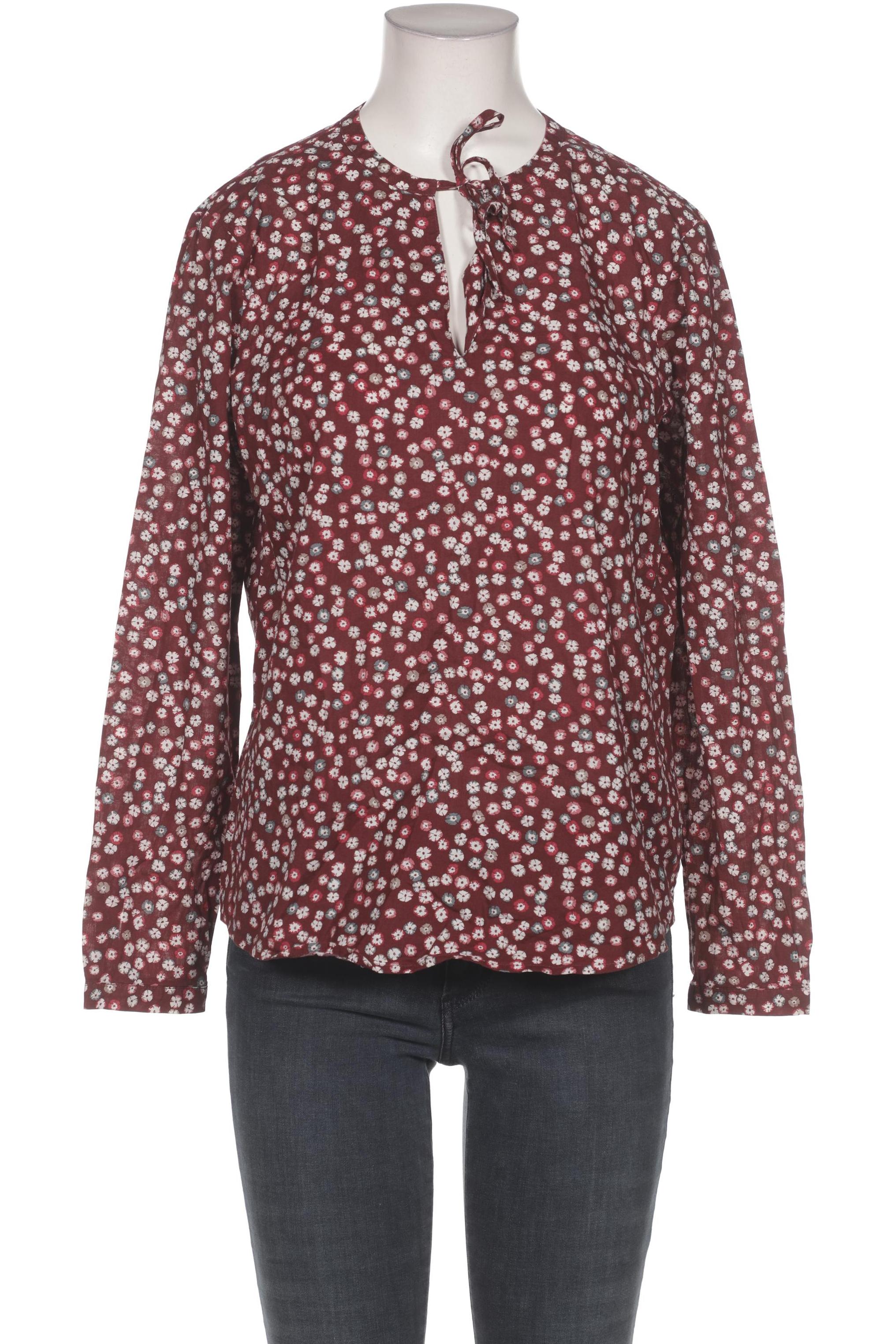 

hessnatur Damen Bluse, bordeaux, Gr. 36
