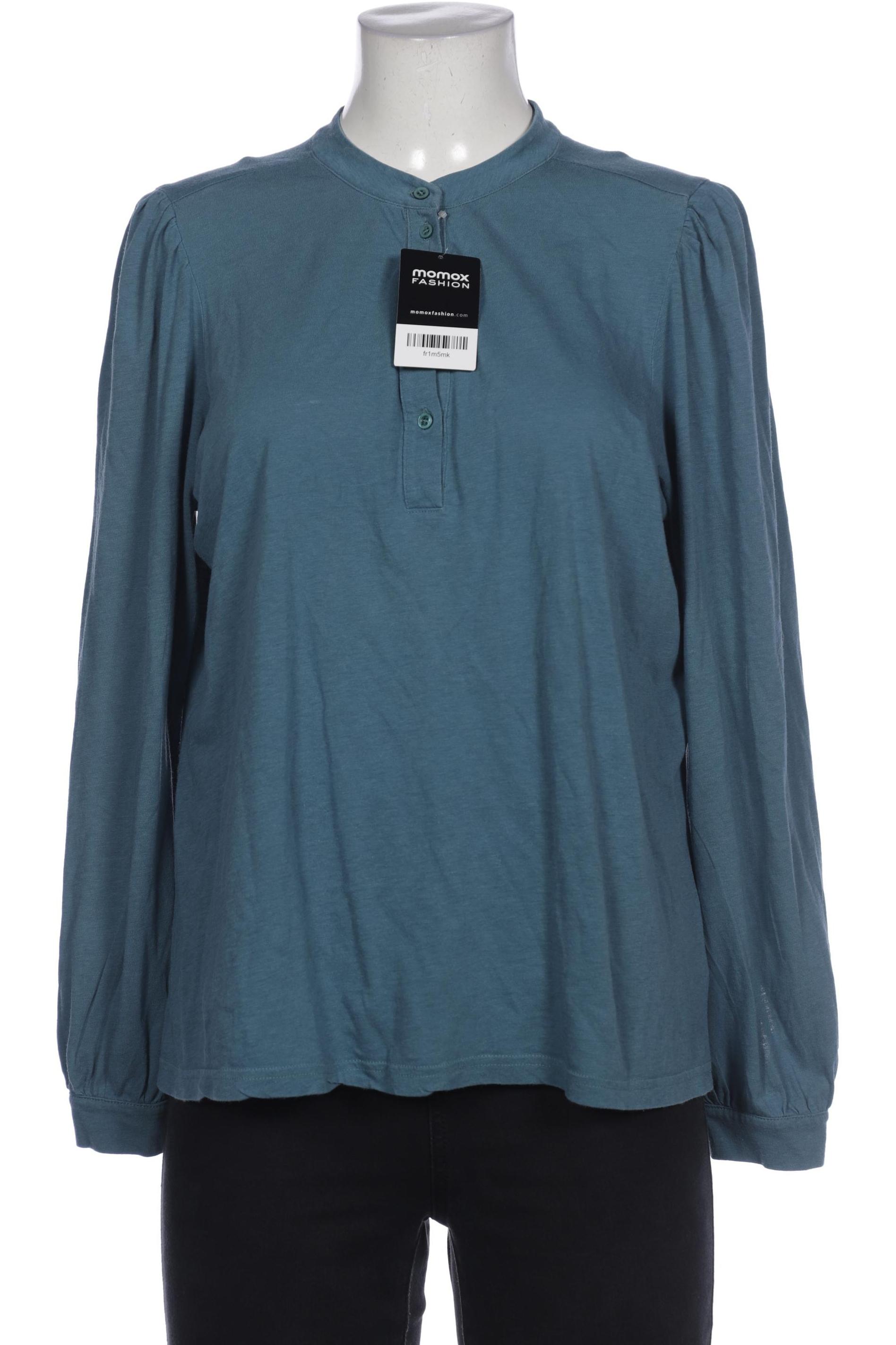 

hessnatur Damen Bluse, türkis, Gr. 40